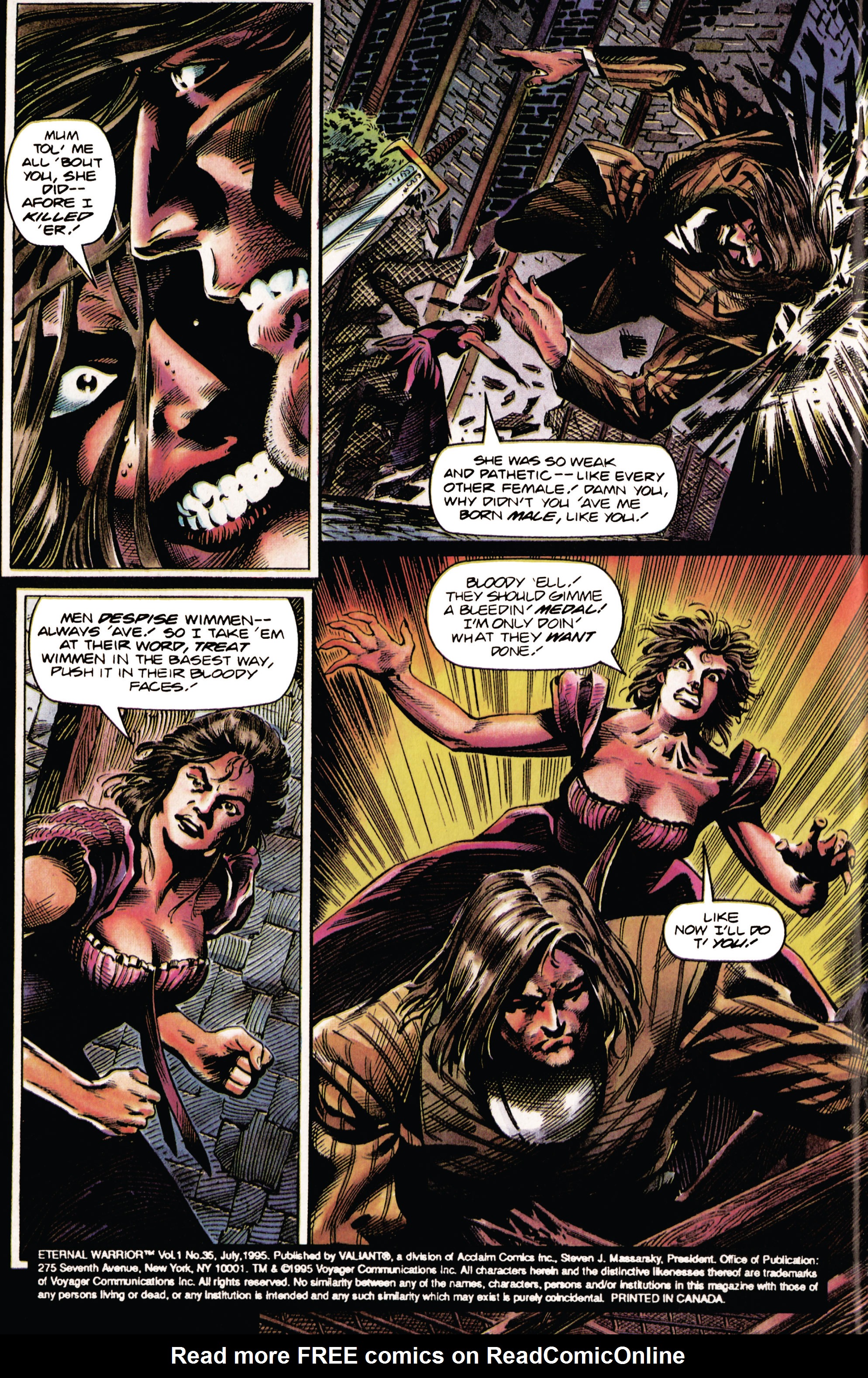 Read online Eternal Warrior (1992) comic -  Issue #35 - 3