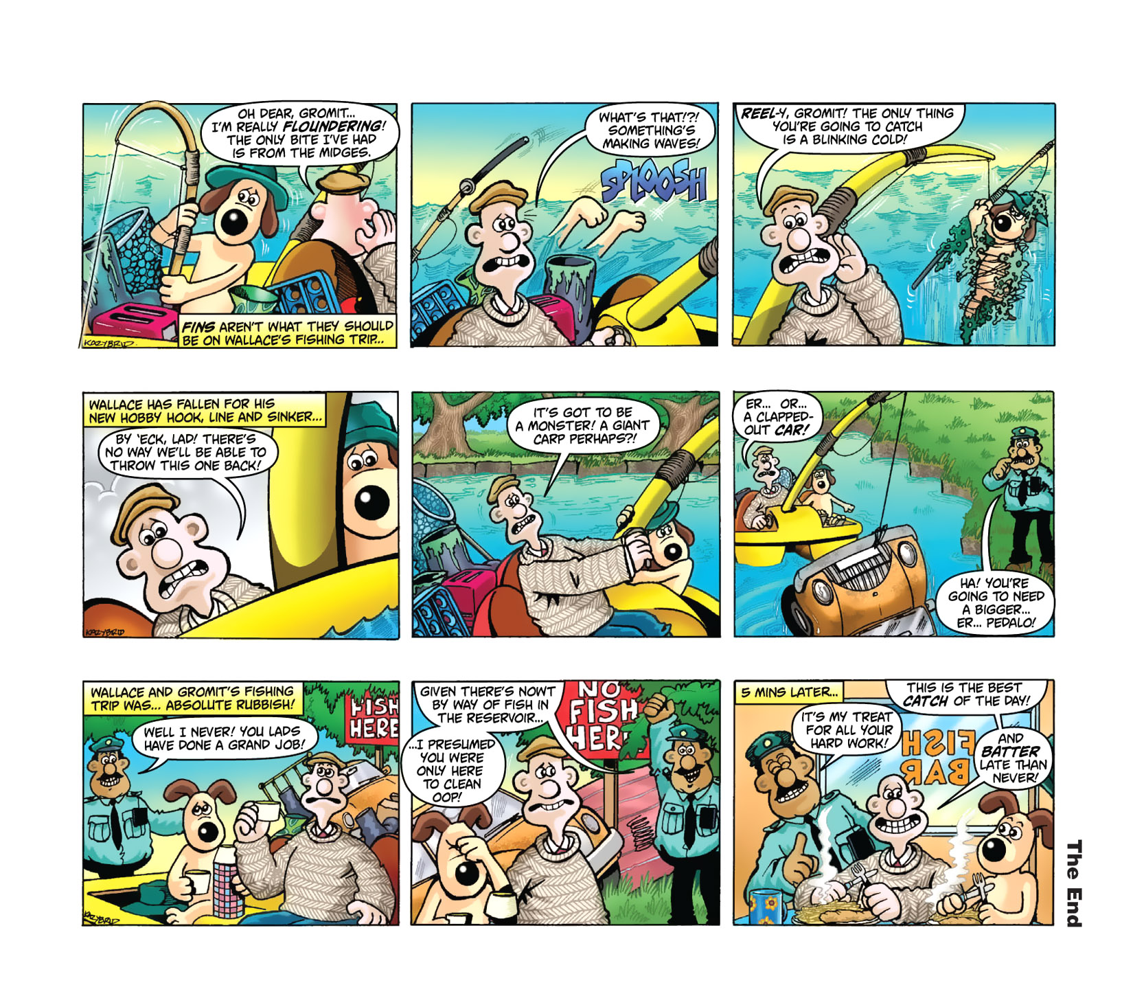 Read online Wallace & Gromit Dailies comic -  Issue #6 - 15