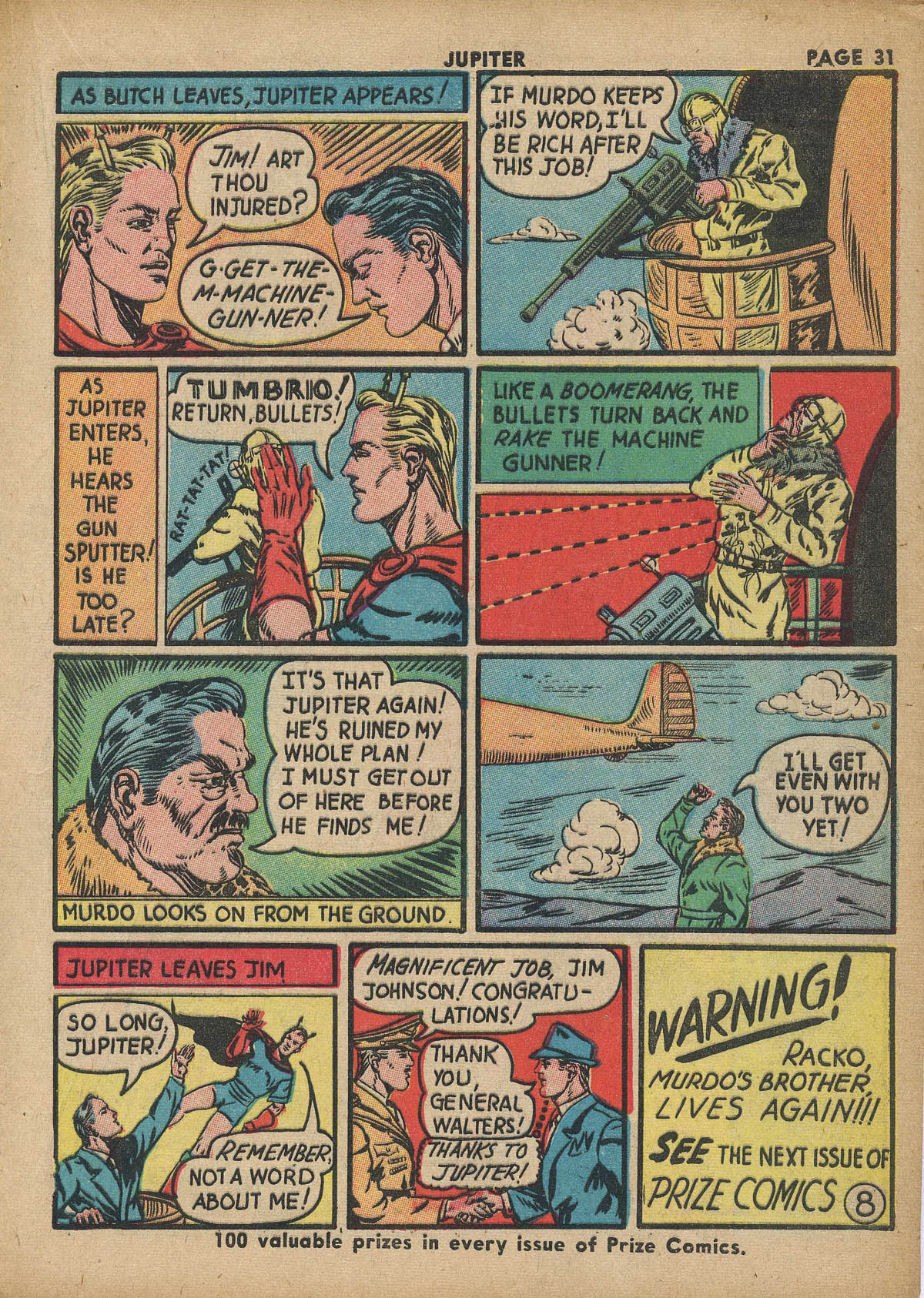 Read online Prize Comics comic -  Issue #6 - 32