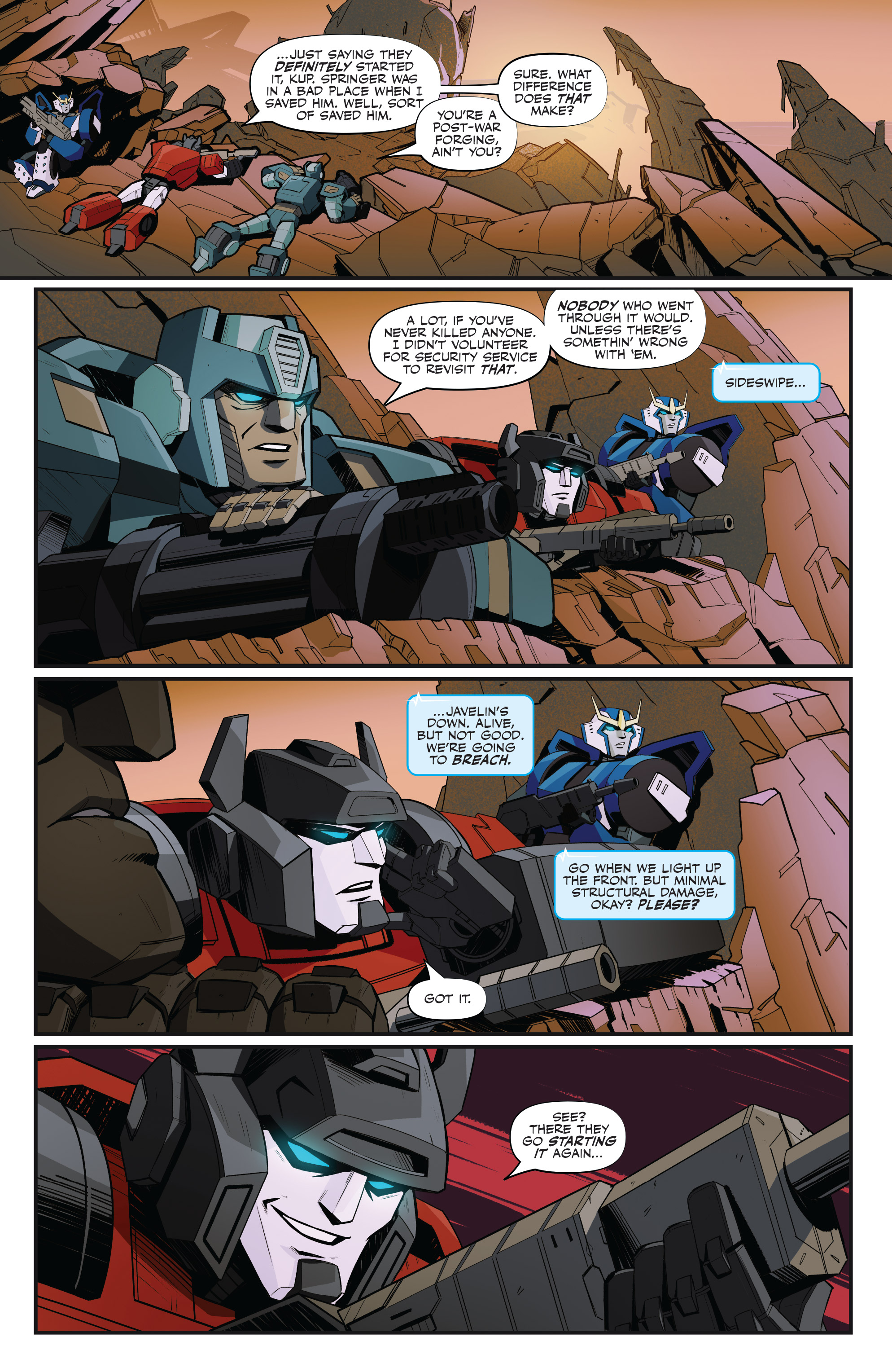 Read online Transformers (2019) comic -  Issue #14 - 7