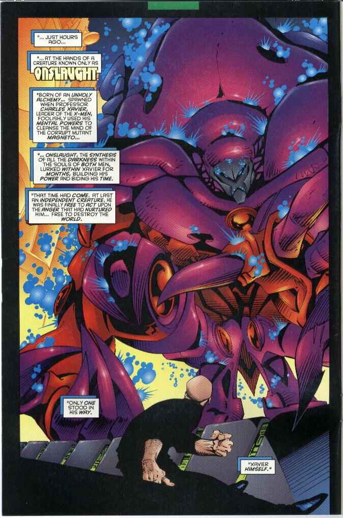 Read online Onslaught: Marvel Universe comic -  Issue # Full - 4