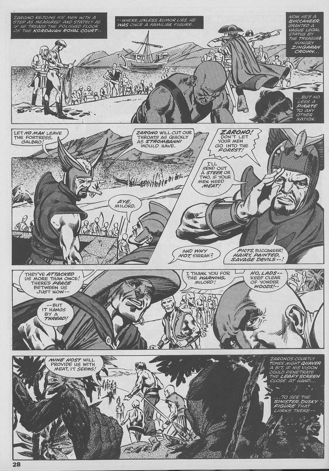 Read online The Savage Sword Of Conan comic -  Issue #47 - 28