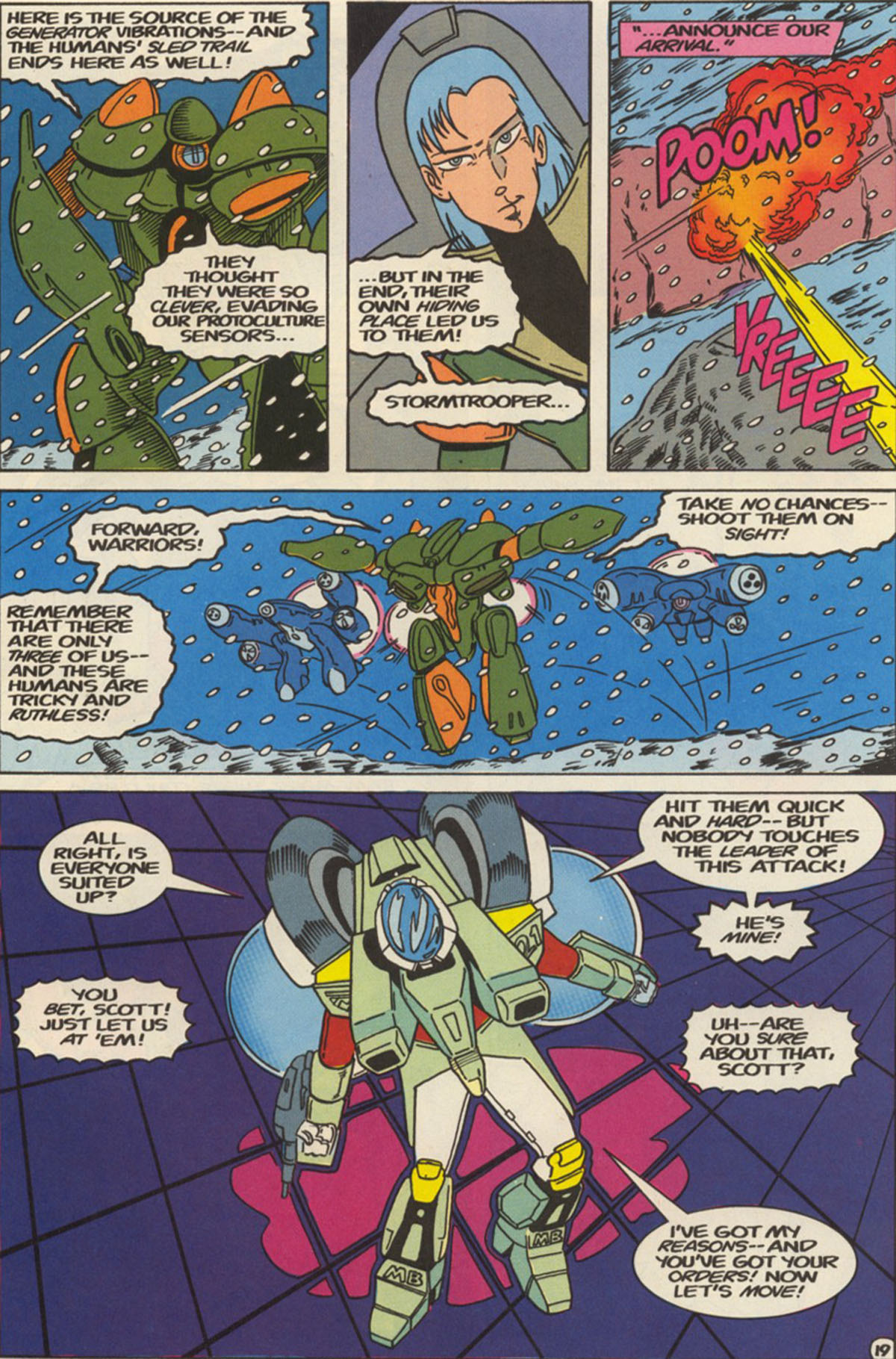 Read online Robotech The New Generation comic -  Issue #19 - 25