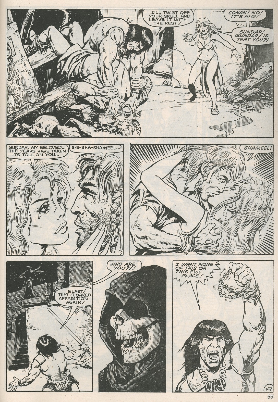The Savage Sword Of Conan issue 118 - Page 53