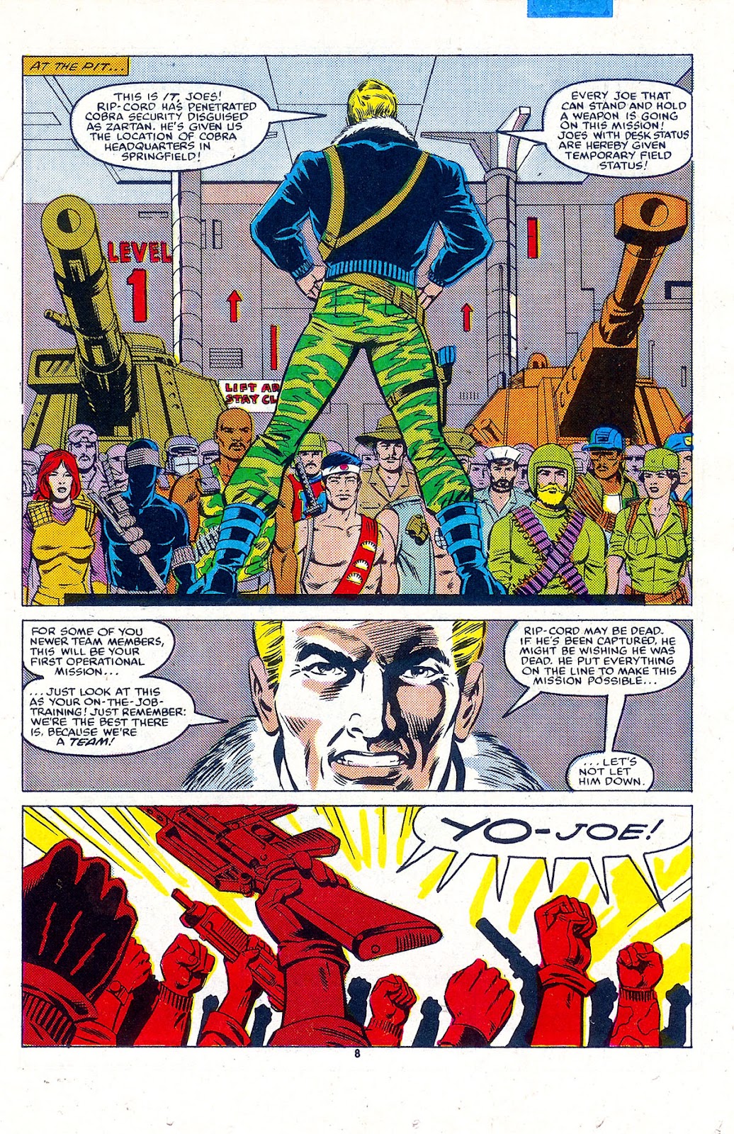 G.I. Joe: A Real American Hero issue 49 - Page 9