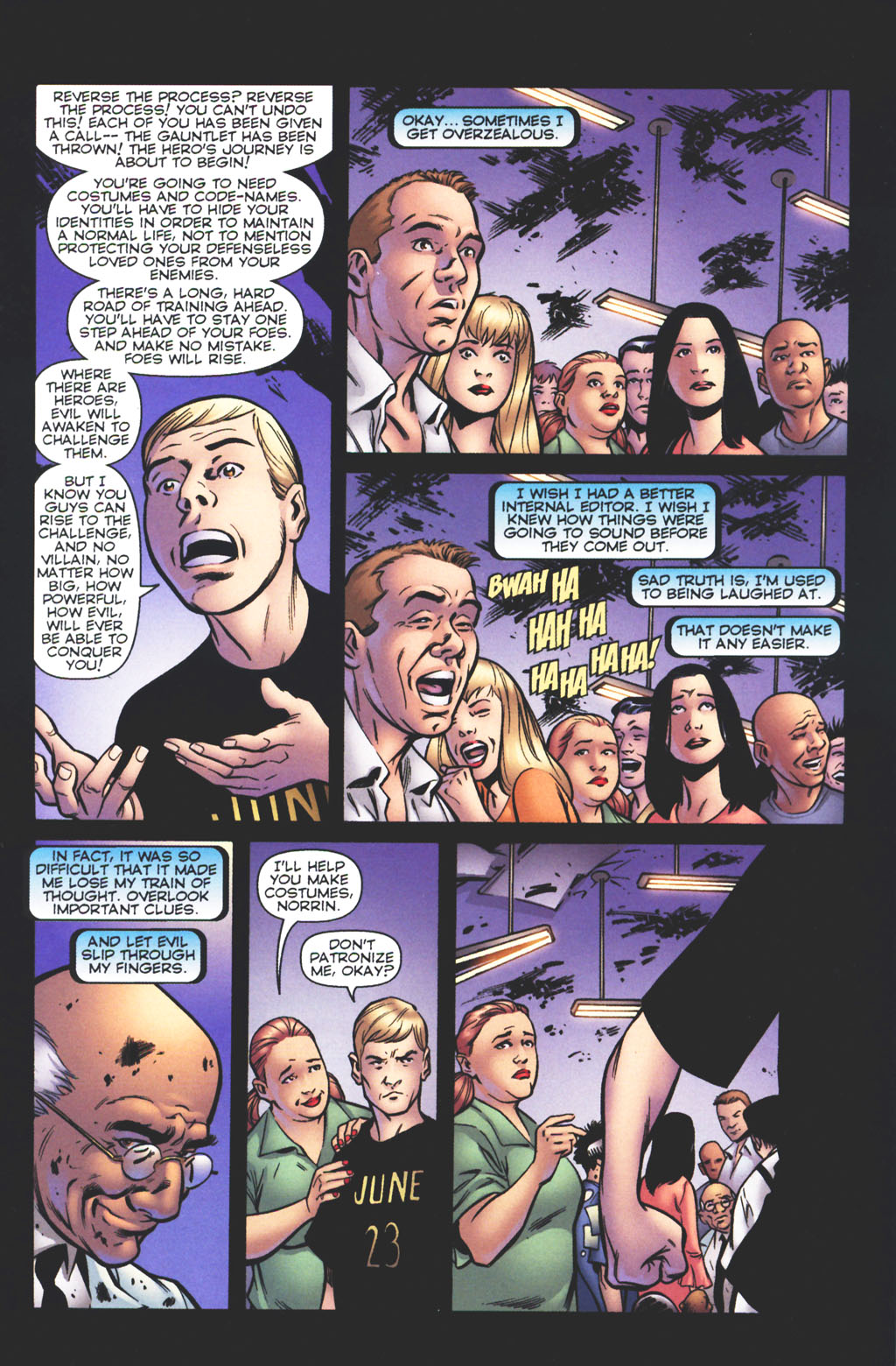 Read online Freshmen comic -  Issue #2 - 10