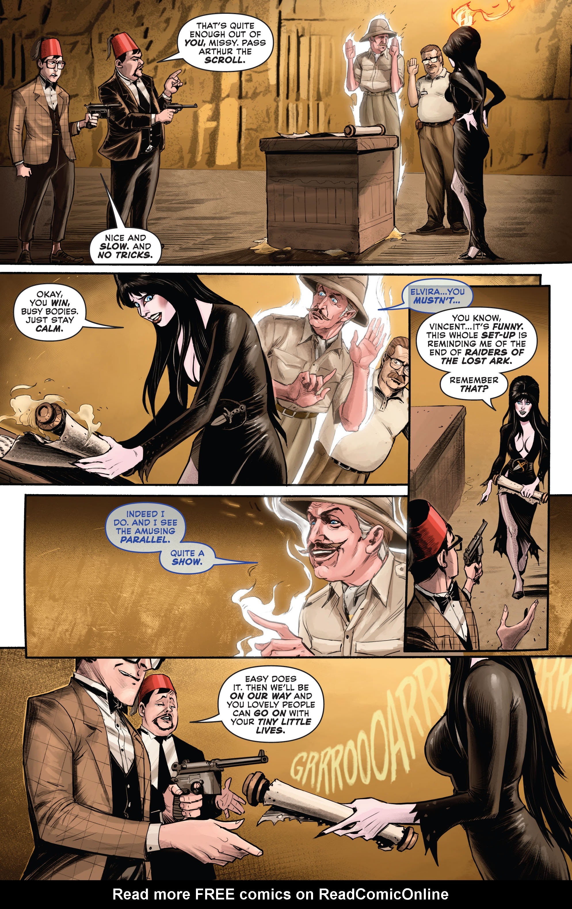Read online Elvira Meets Vincent Price comic -  Issue #3 - 20
