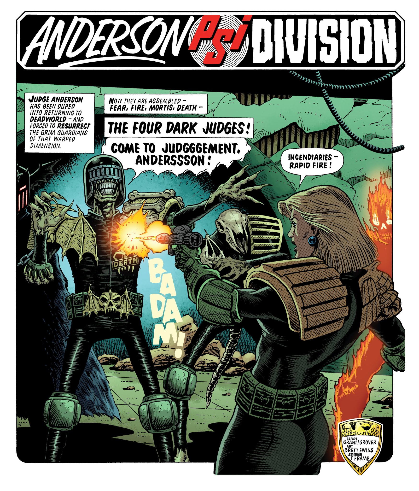 Read online Judge Dredd Classics: The Dark Judges comic -  Issue # TPB - 66
