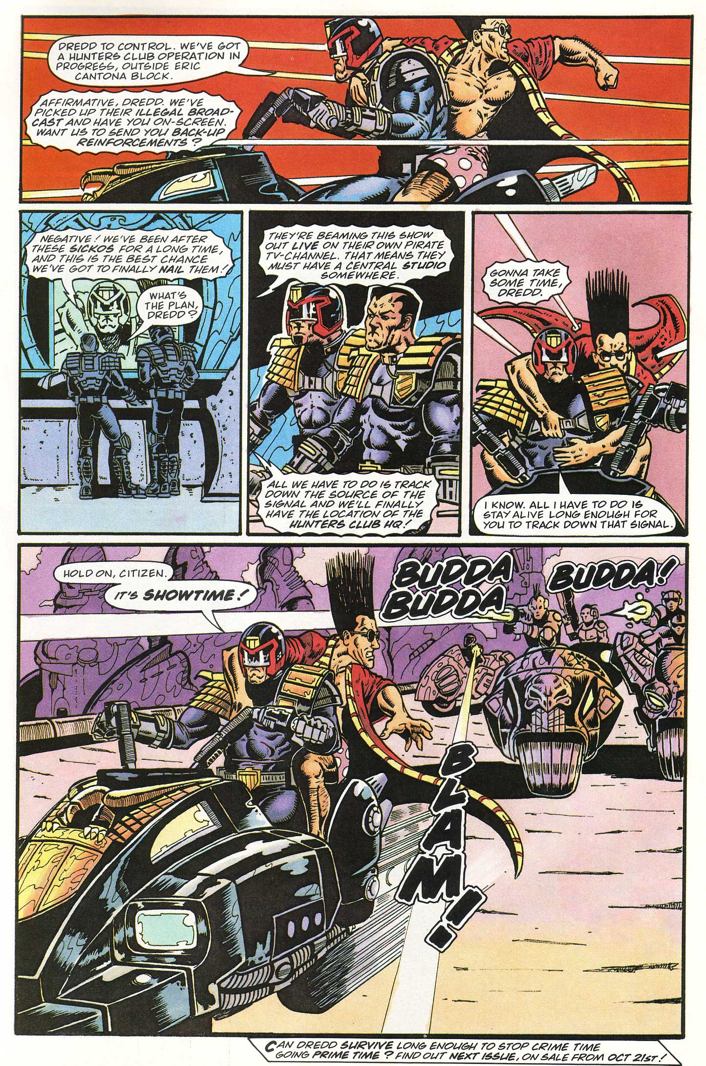 Read online Judge Dredd Lawman of the Future comic -  Issue #7 - 33
