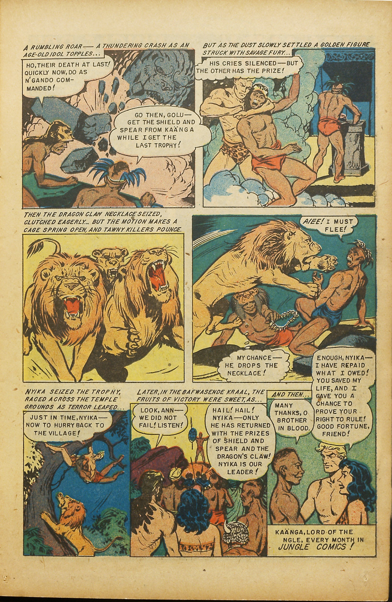 Read online Jungle Comics comic -  Issue #144 - 13