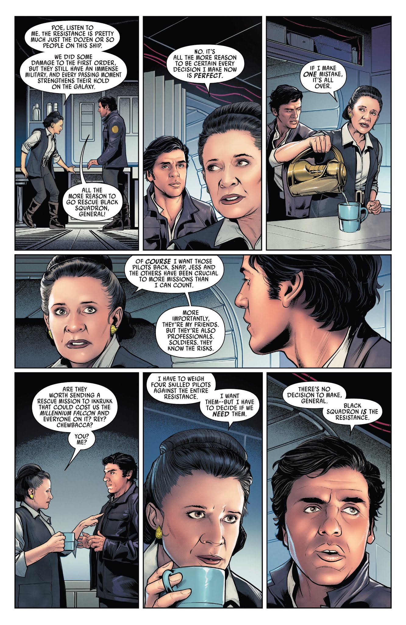 Read online Star Wars: Poe Dameron comic -  Issue #31 - 4