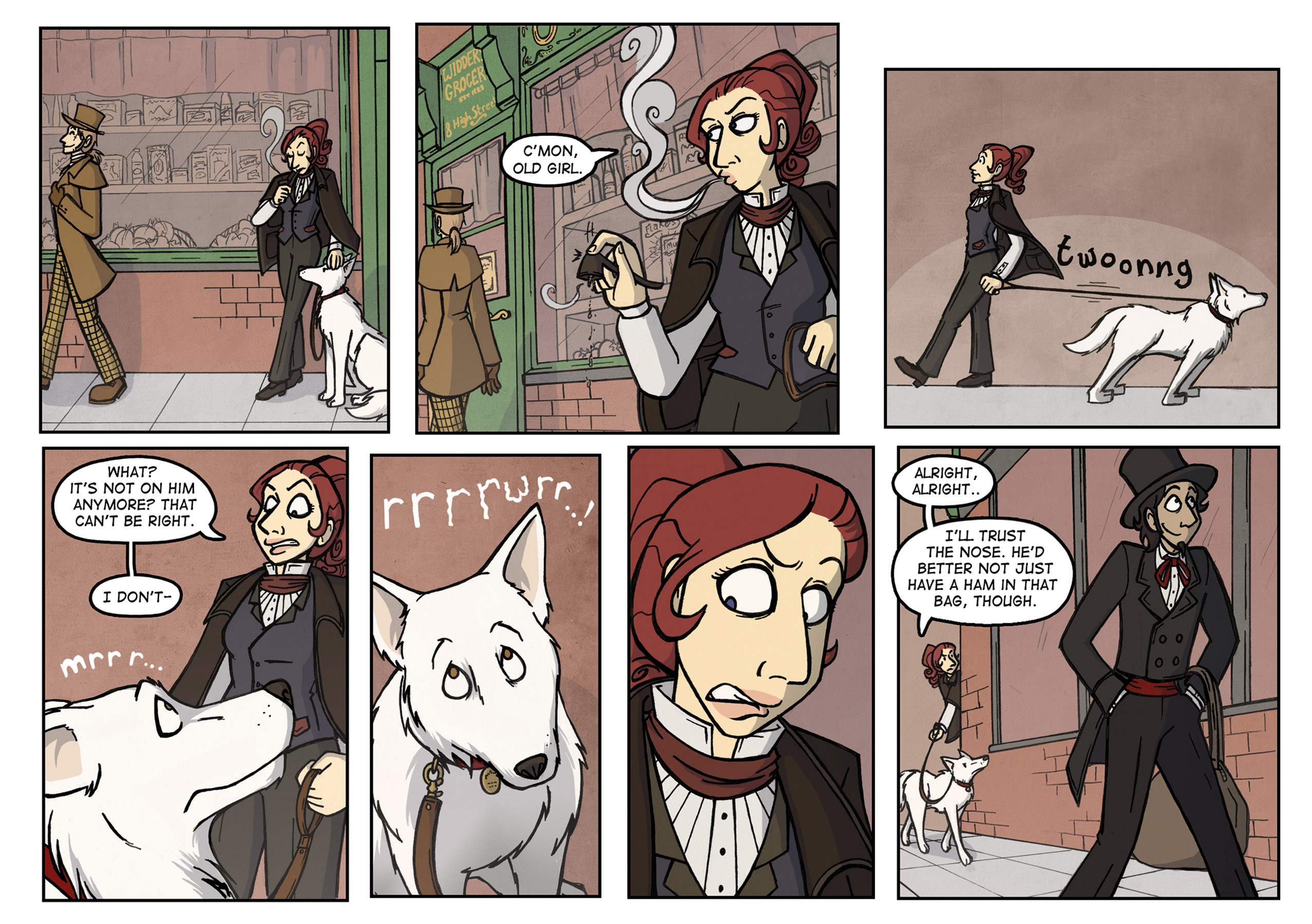 Read online Widdershins comic -  Issue #1 - 9