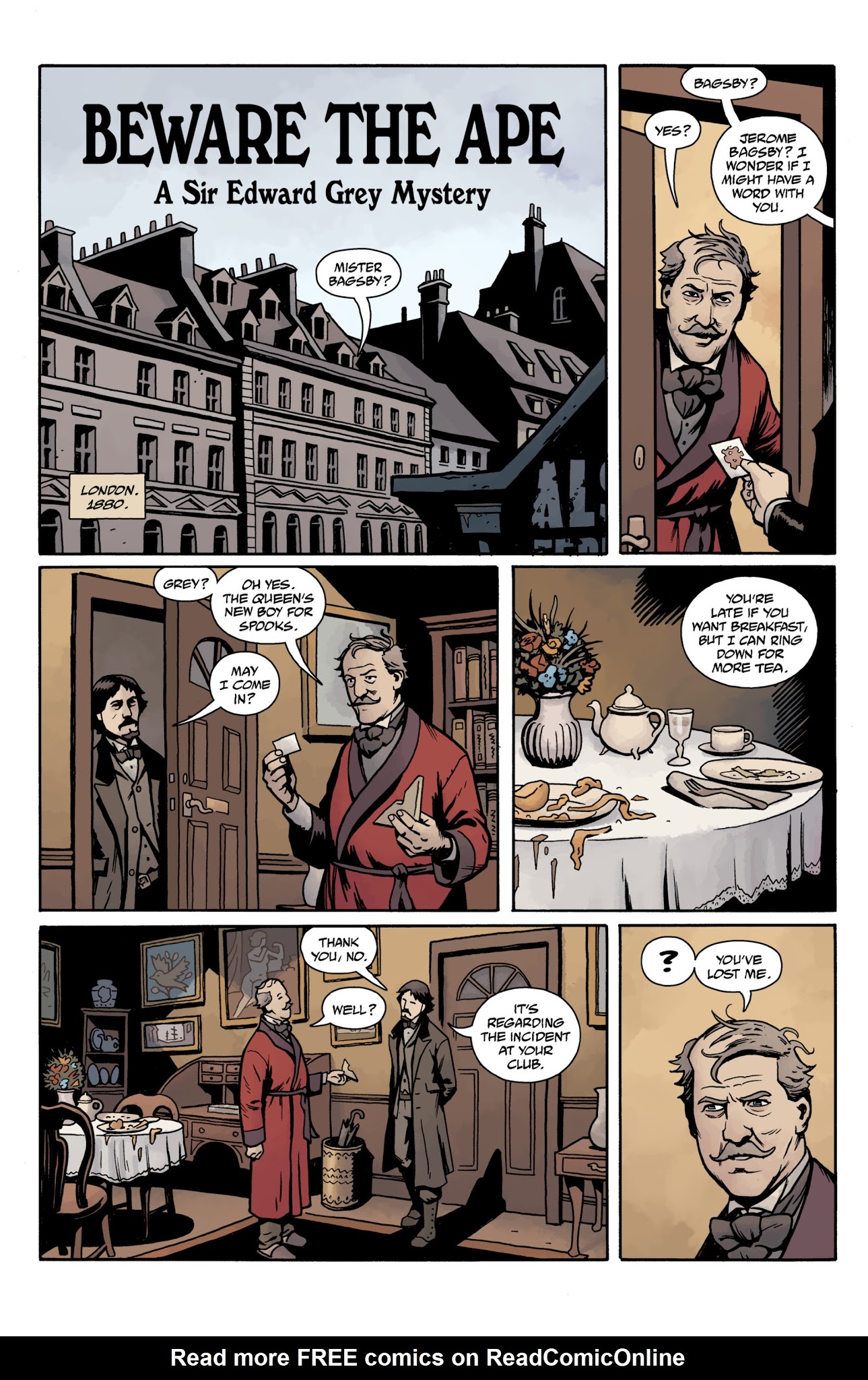 Read online Sir Edward Grey, Witchfinder: The Mysteries of Unland comic -  Issue # TPB - 145