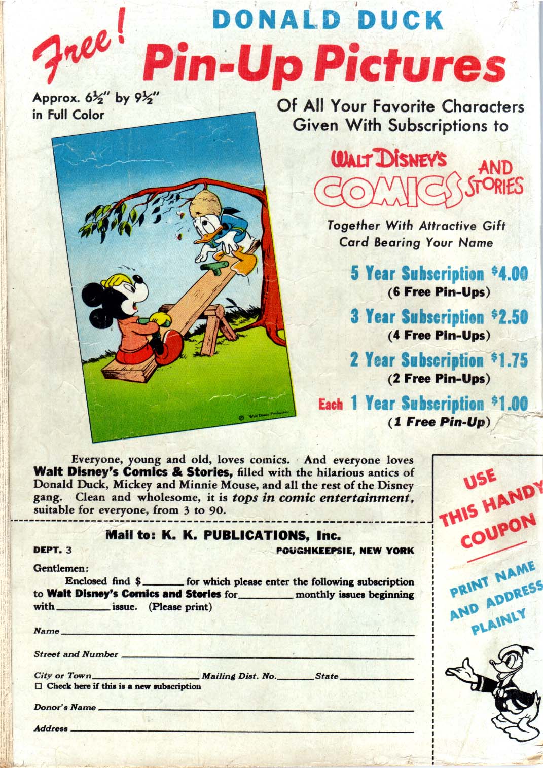 Read online Walt Disney's Comics and Stories comic -  Issue #90 - 52