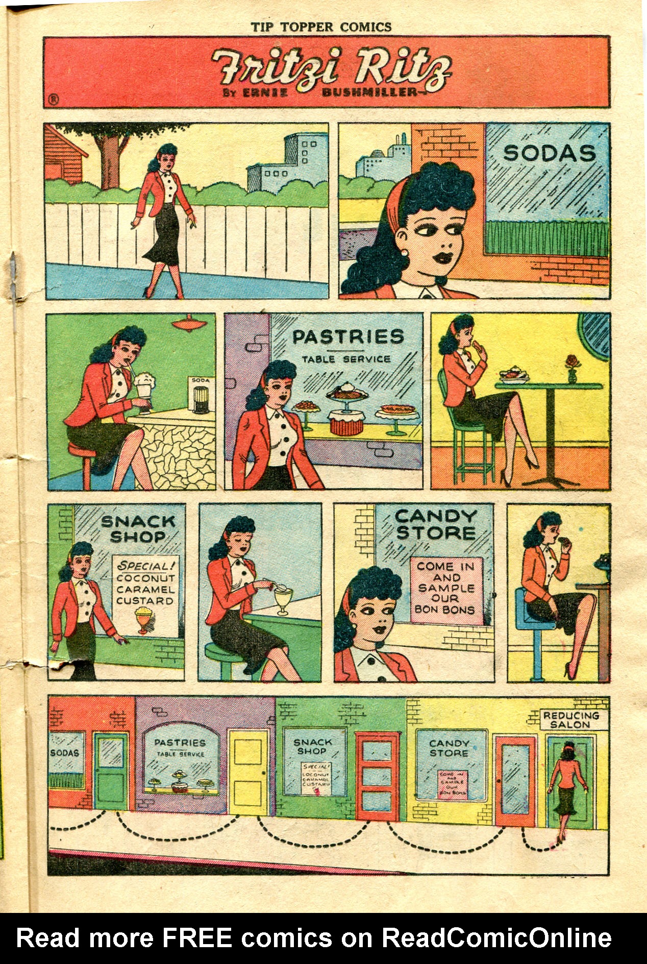 Read online Tip Topper Comics comic -  Issue #16 - 21