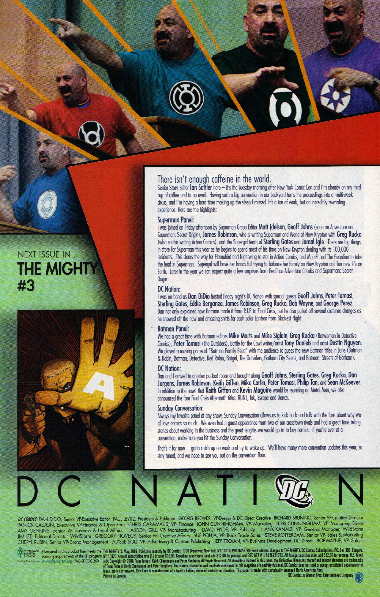 Read online The Mighty (2009) comic -  Issue #2 - 24