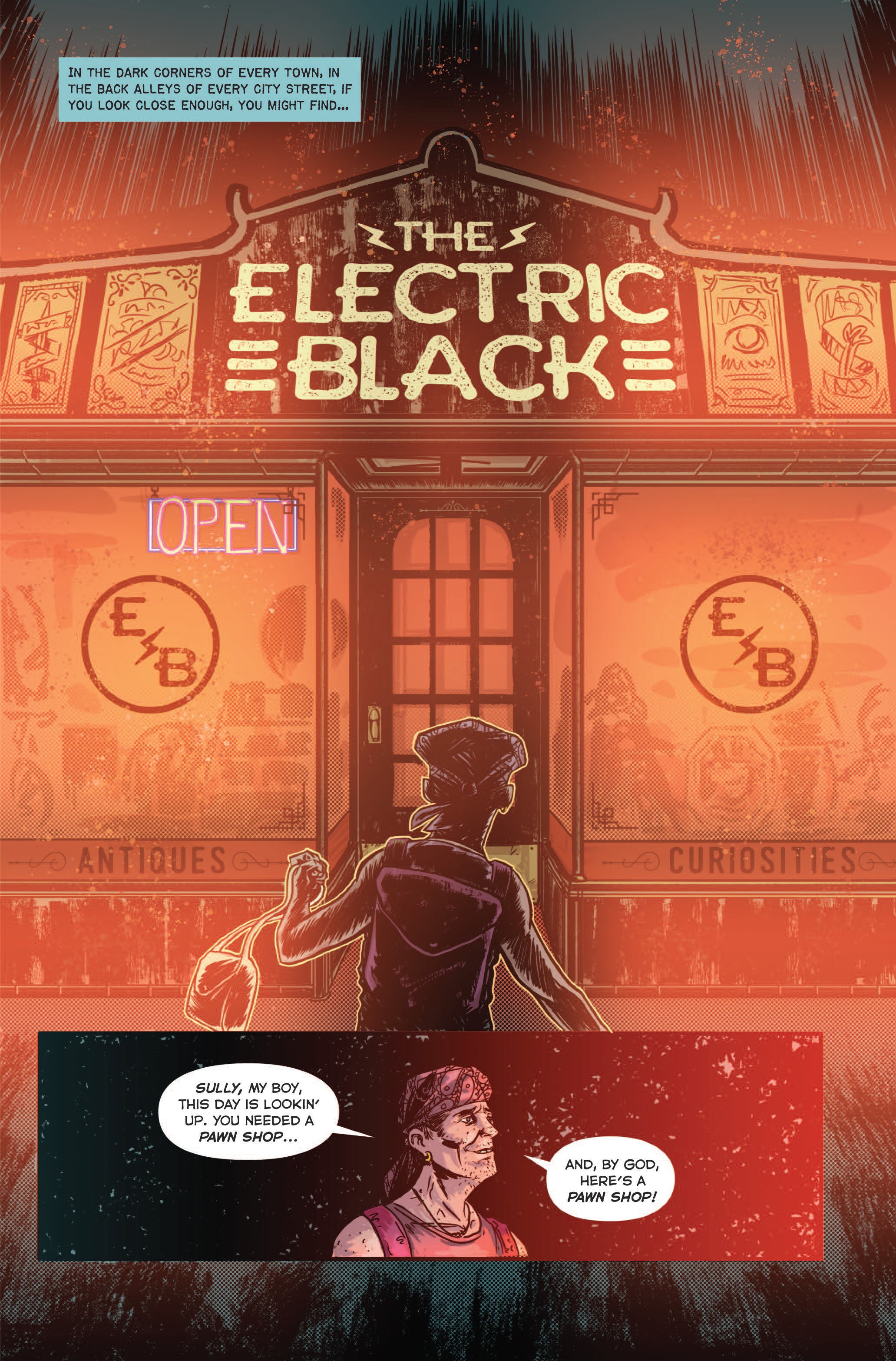 Read online The Electric Black comic -  Issue #1 - 8