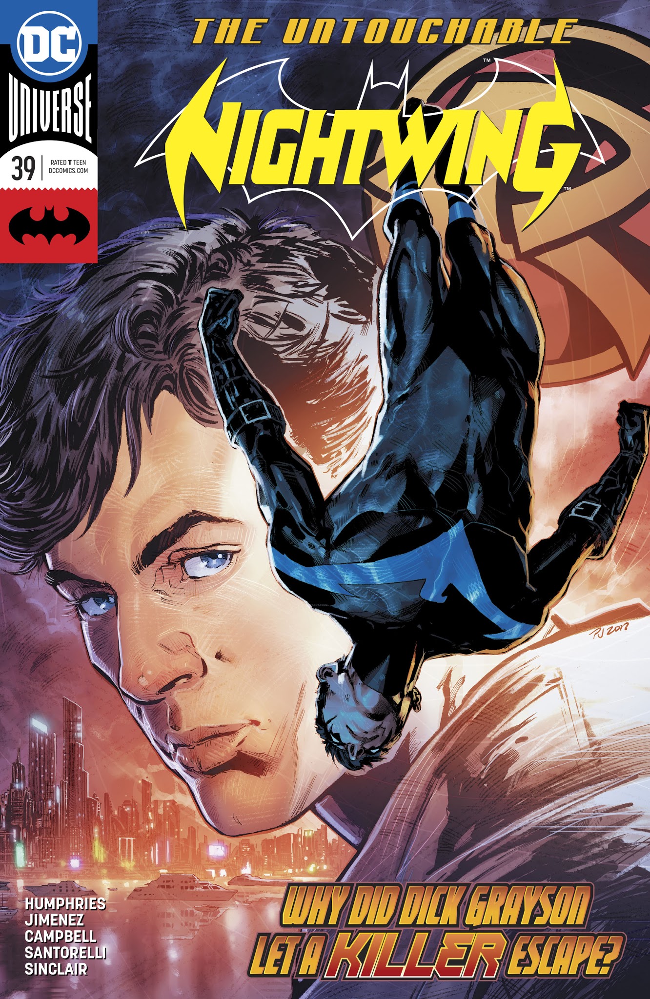 Read online Nightwing (2016) comic -  Issue #39 - 1
