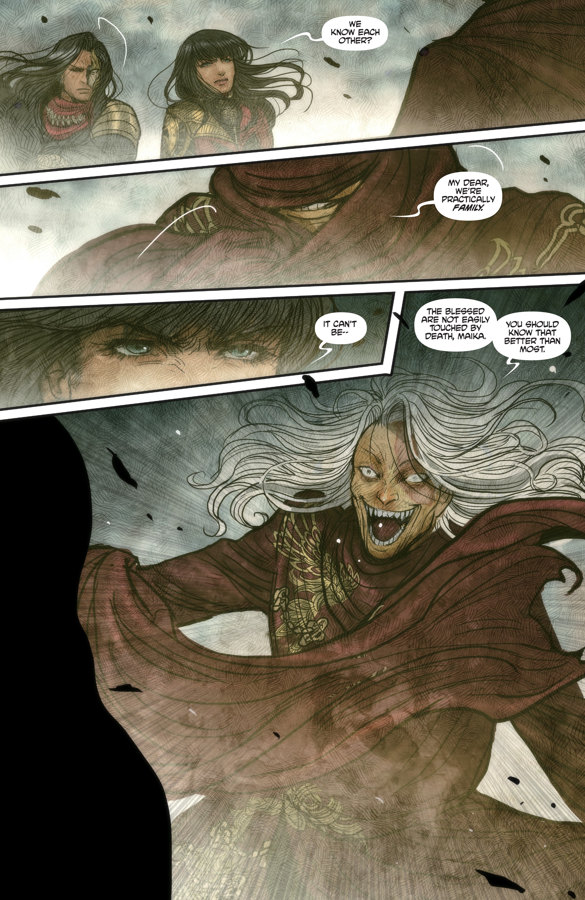 Read online Monstress comic -  Issue #20 - 21