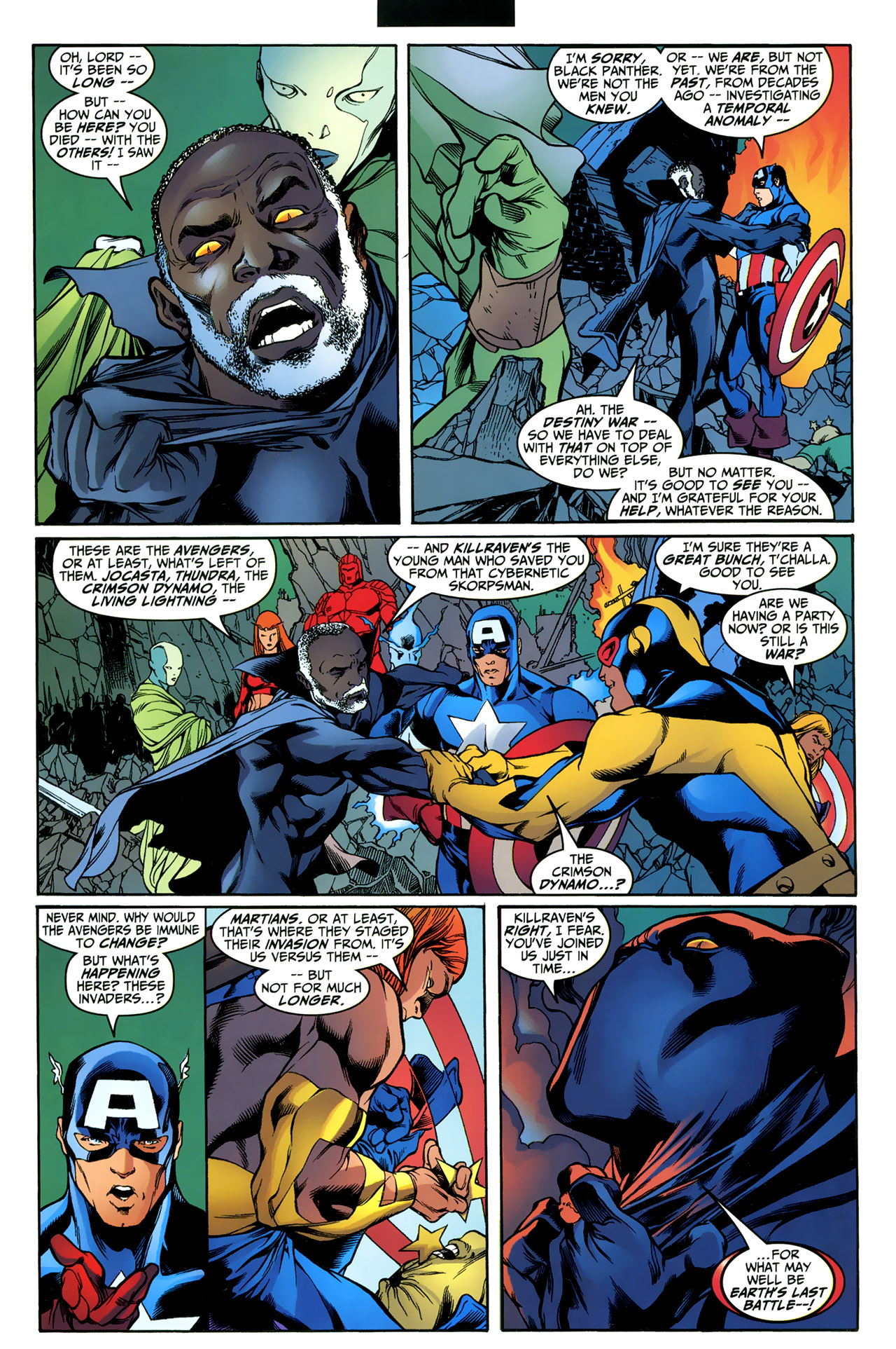 Read online Avengers Forever comic -  Issue #4 - 16