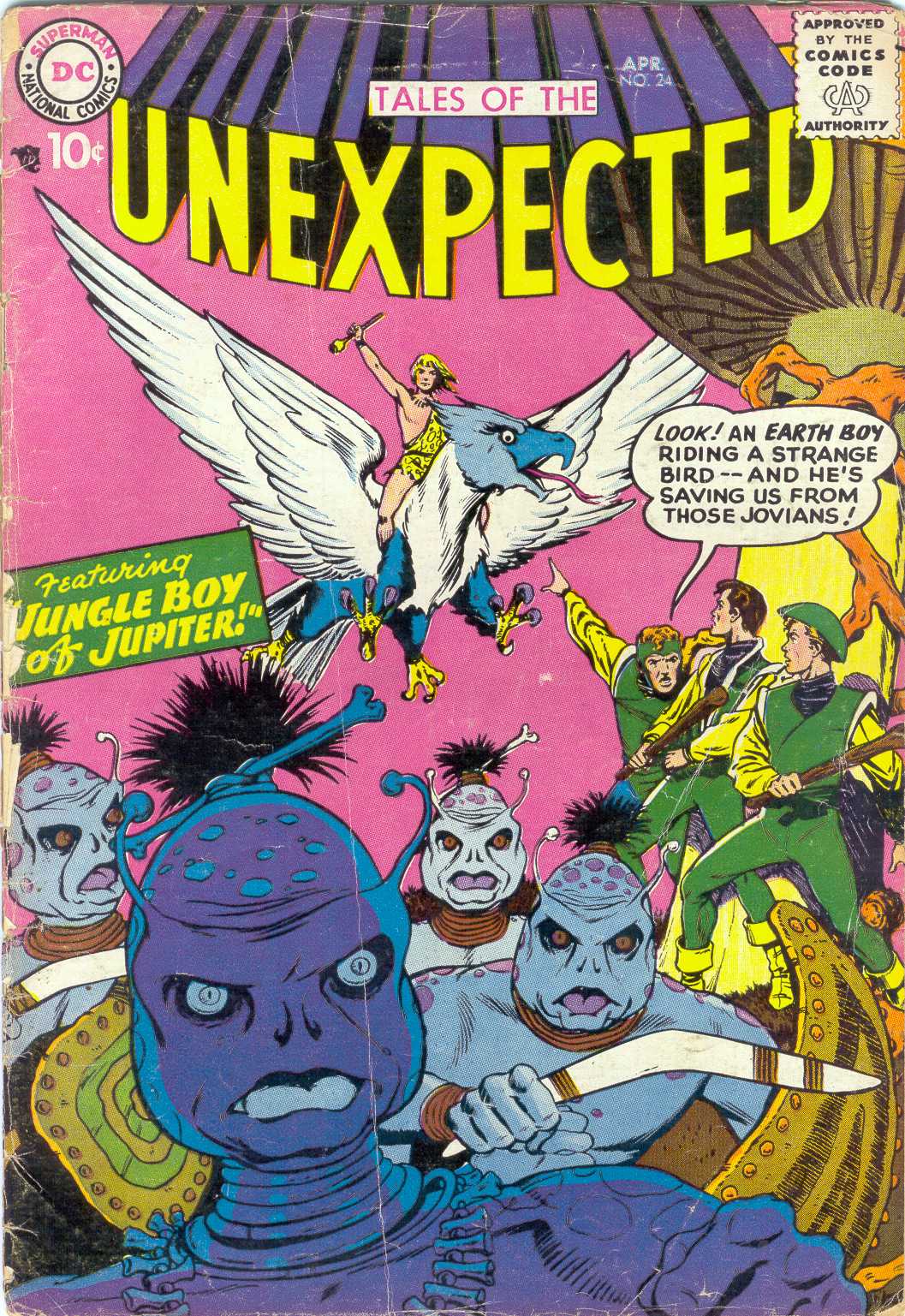 Read online Tales of the Unexpected comic -  Issue #24 - 1