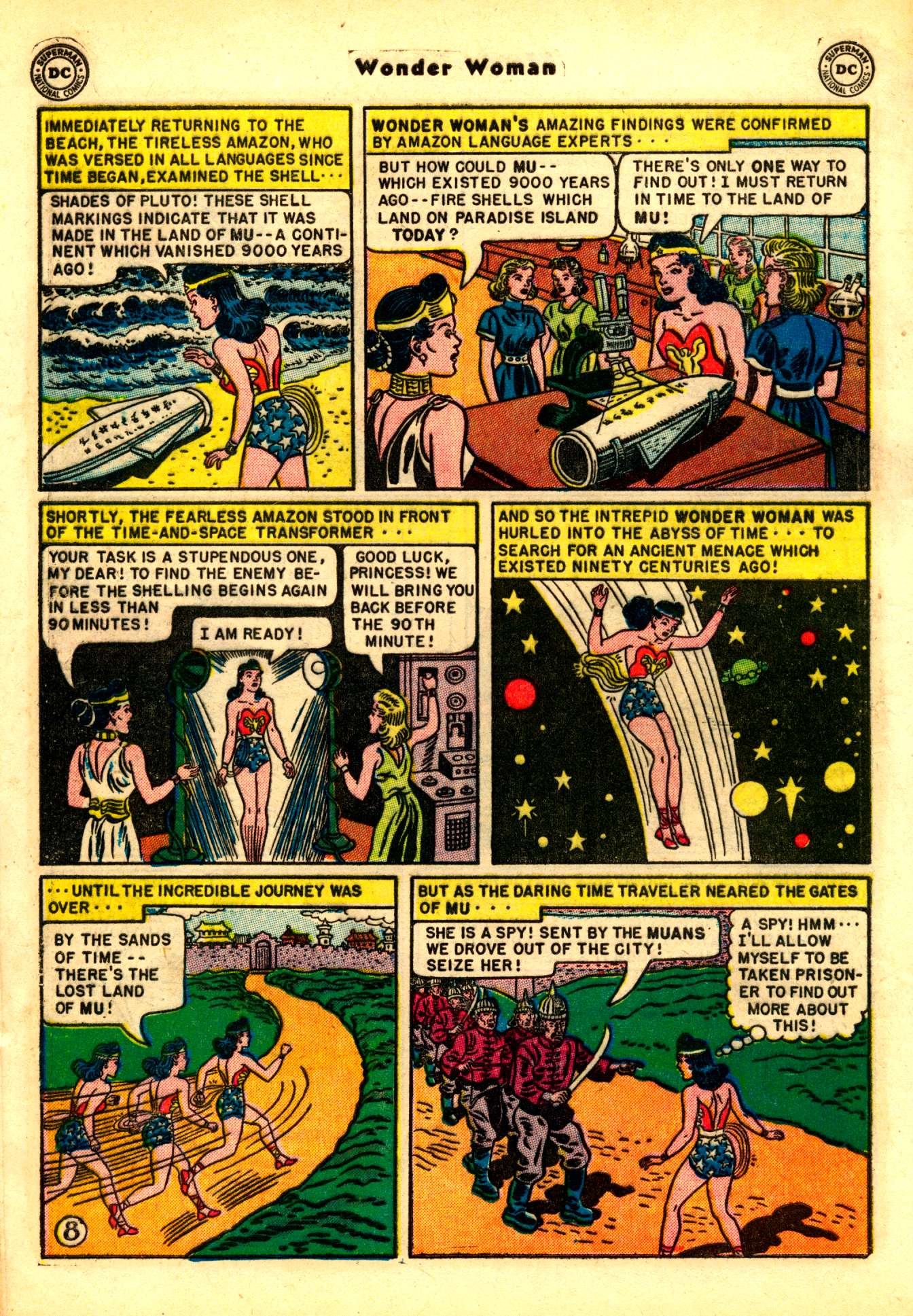 Read online Wonder Woman (1942) comic -  Issue #49 - 10