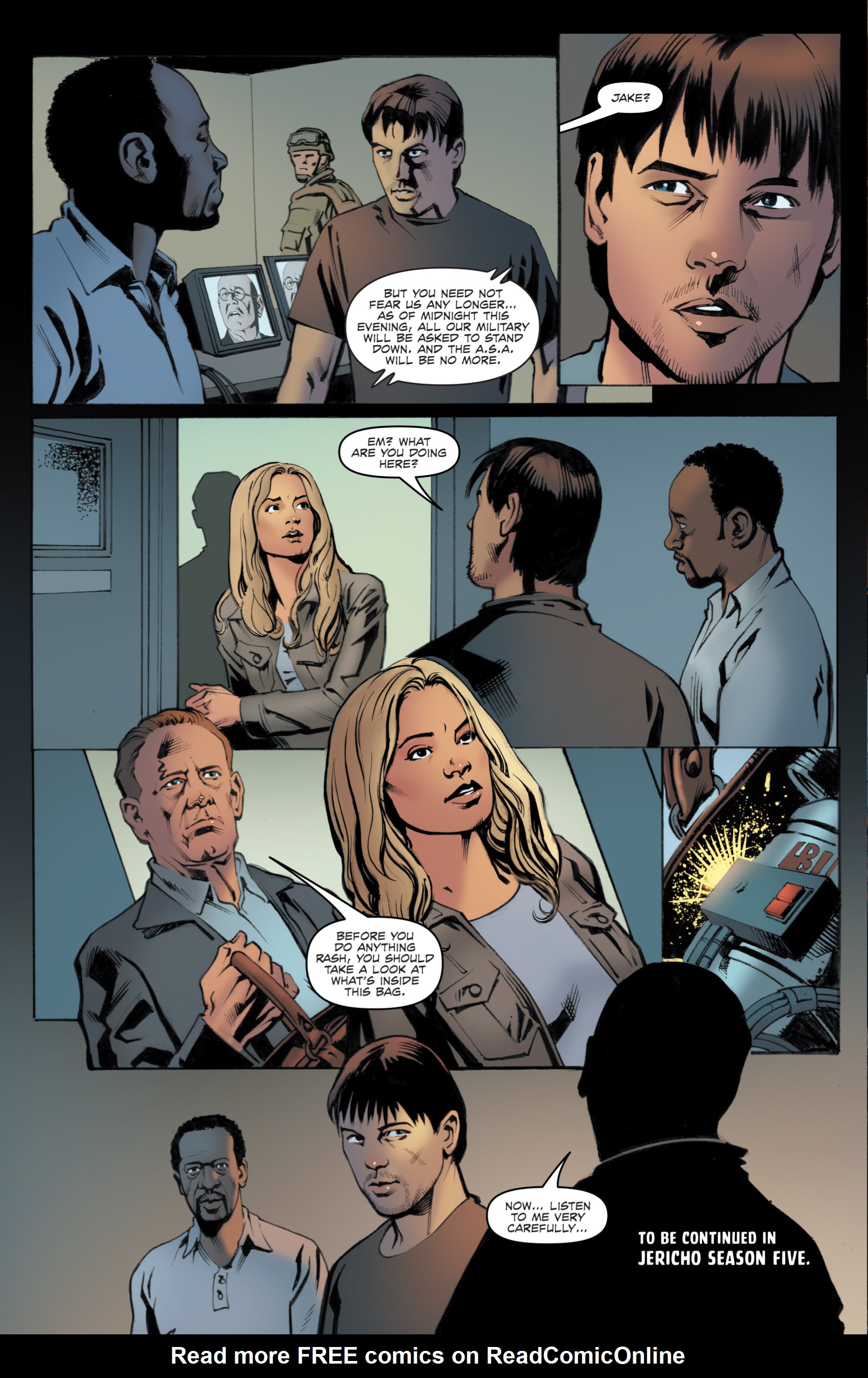 Read online Jericho Season 4 comic -  Issue #5 - 25