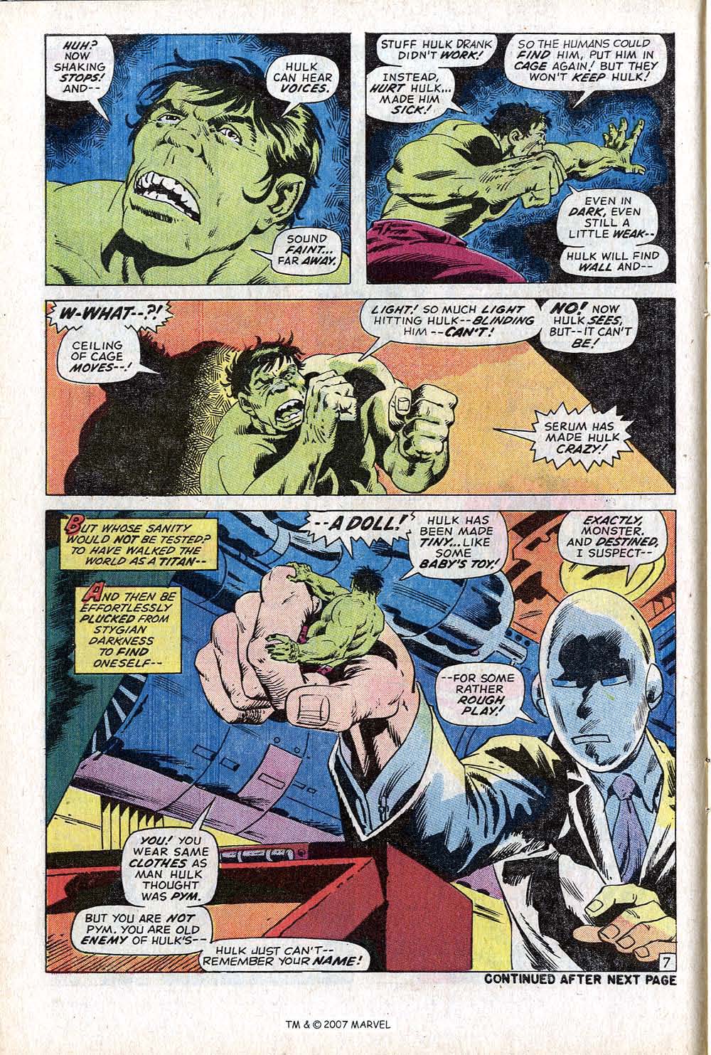 Read online The Incredible Hulk (1968) comic -  Issue #154 - 10