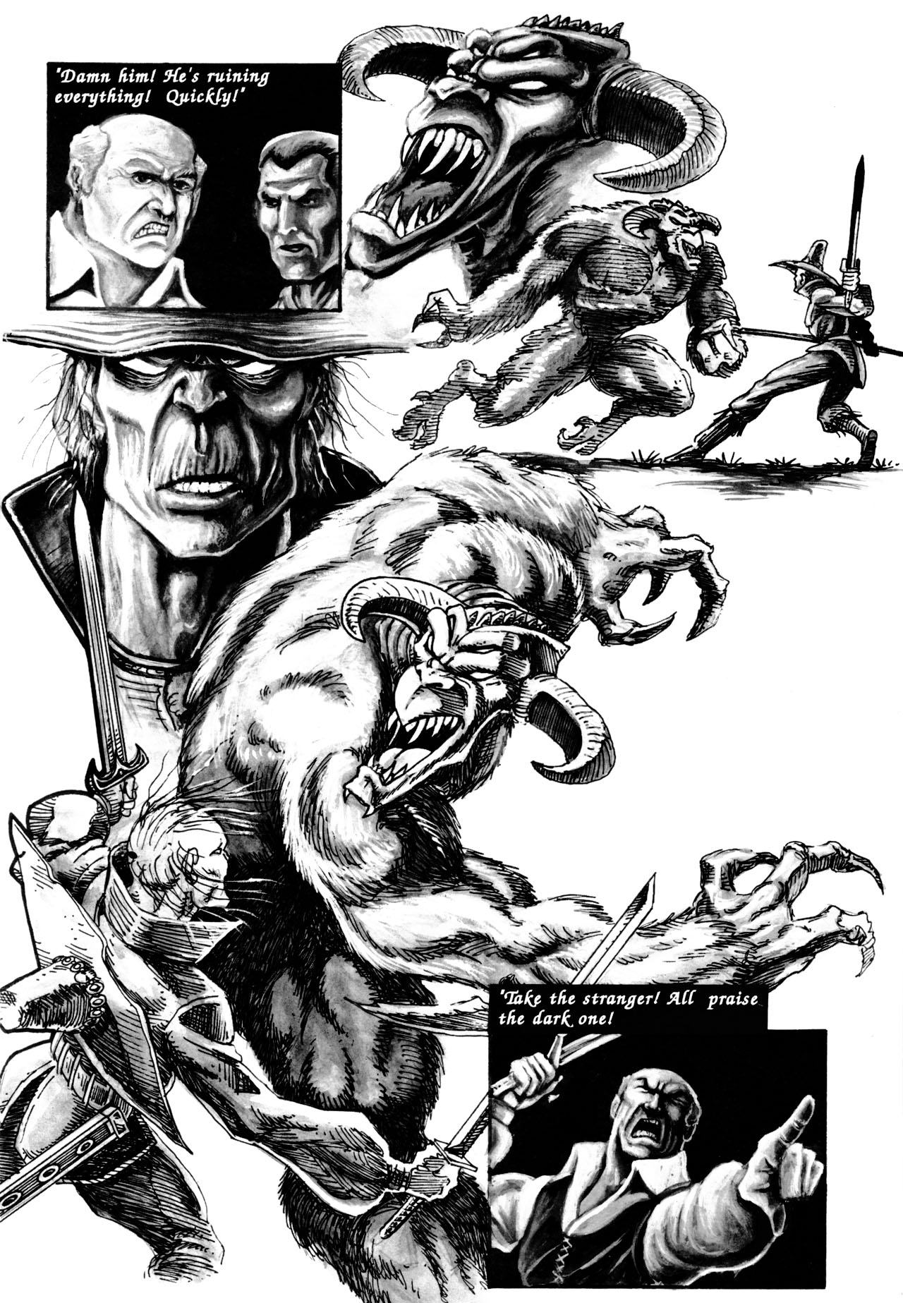 Read online Chakan the Forever Man comic -  Issue # Full - 19