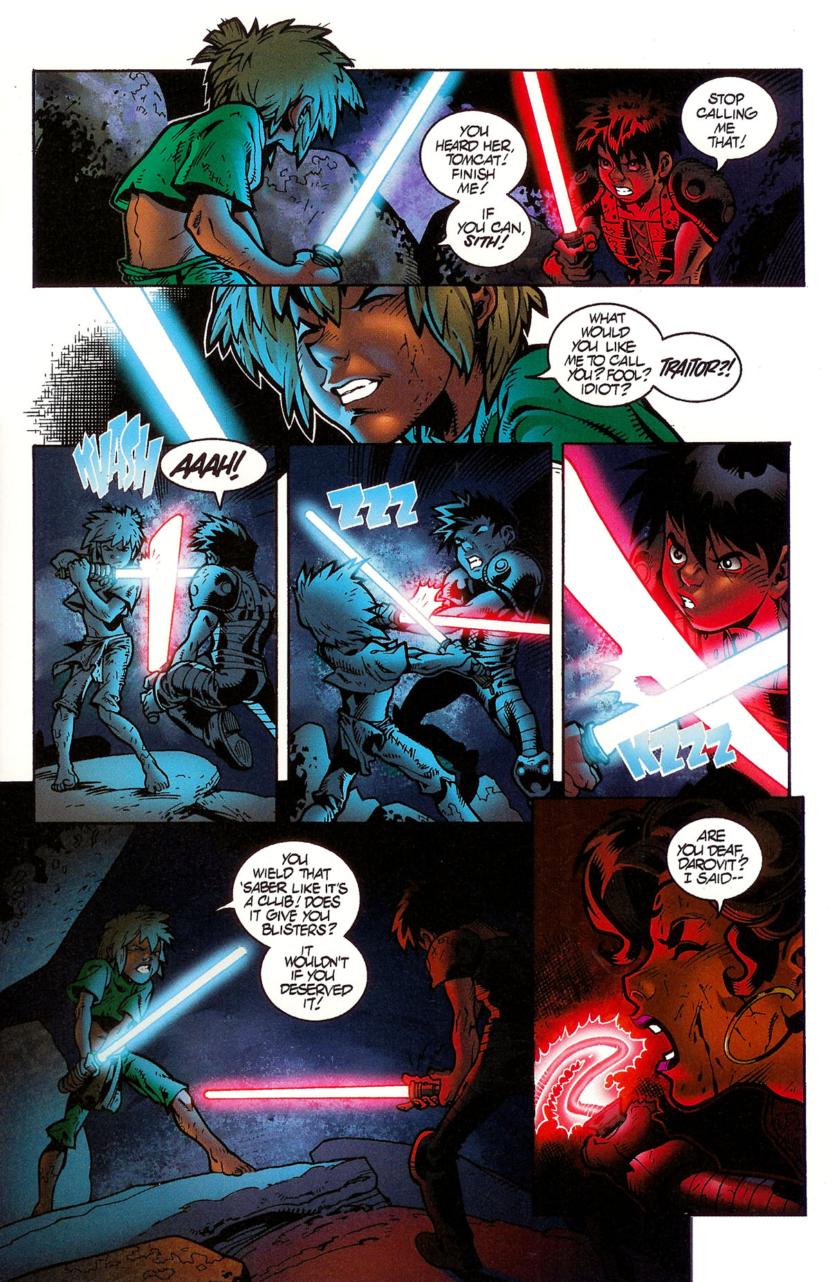 Read online Star Wars: Jedi vs. Sith comic -  Issue #6 - 7