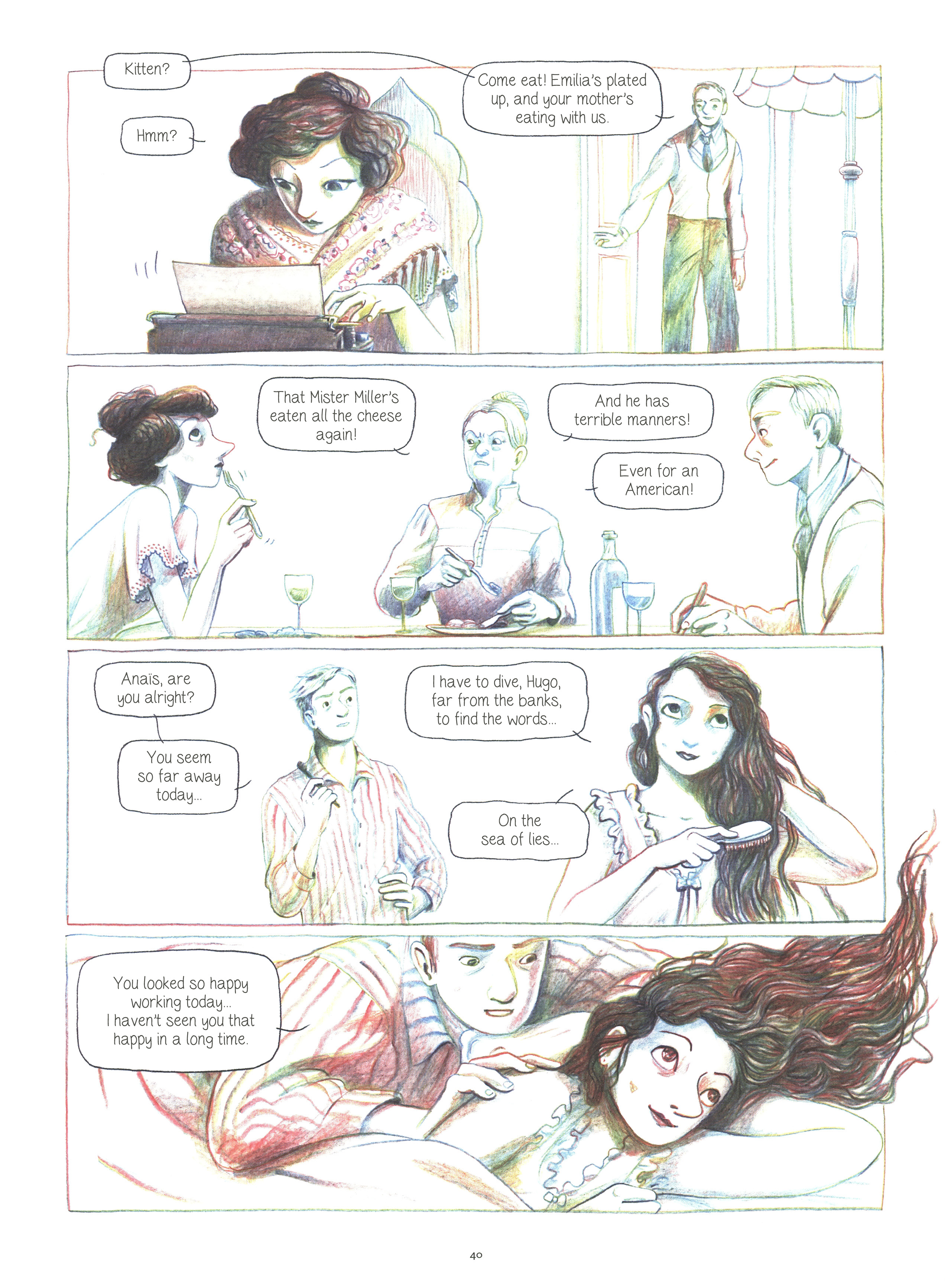 Read online Anais Nin: On the Sea of Lies comic -  Issue # TPB (Part 1) - 39