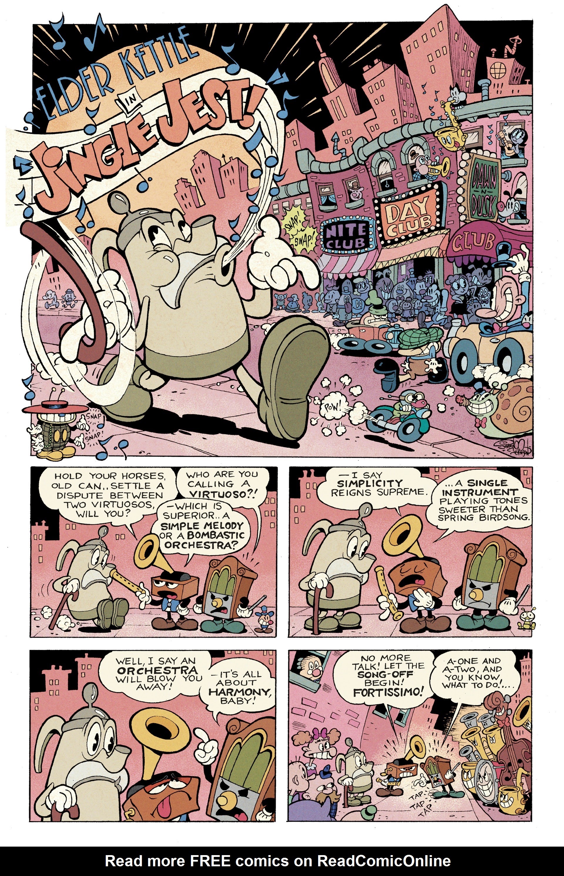 Read online Cuphead: Comic Capers & Curios comic -  Issue # TPB 2 - 17