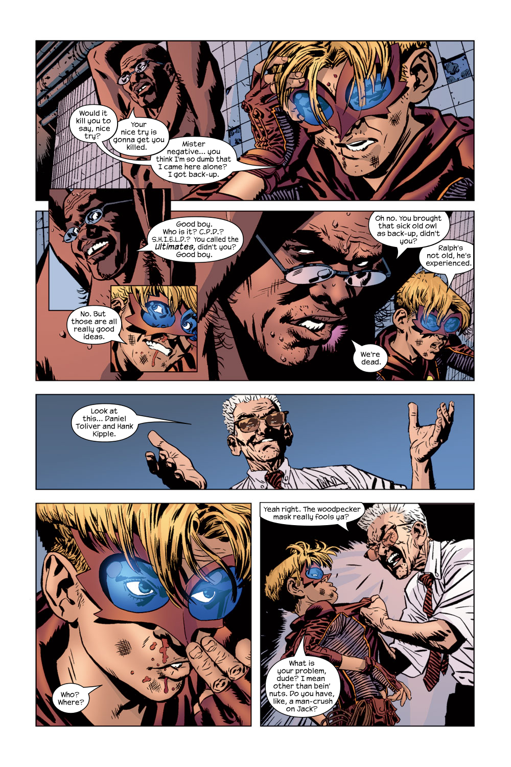 Read online Ultimate Adventures comic -  Issue #6 - 15