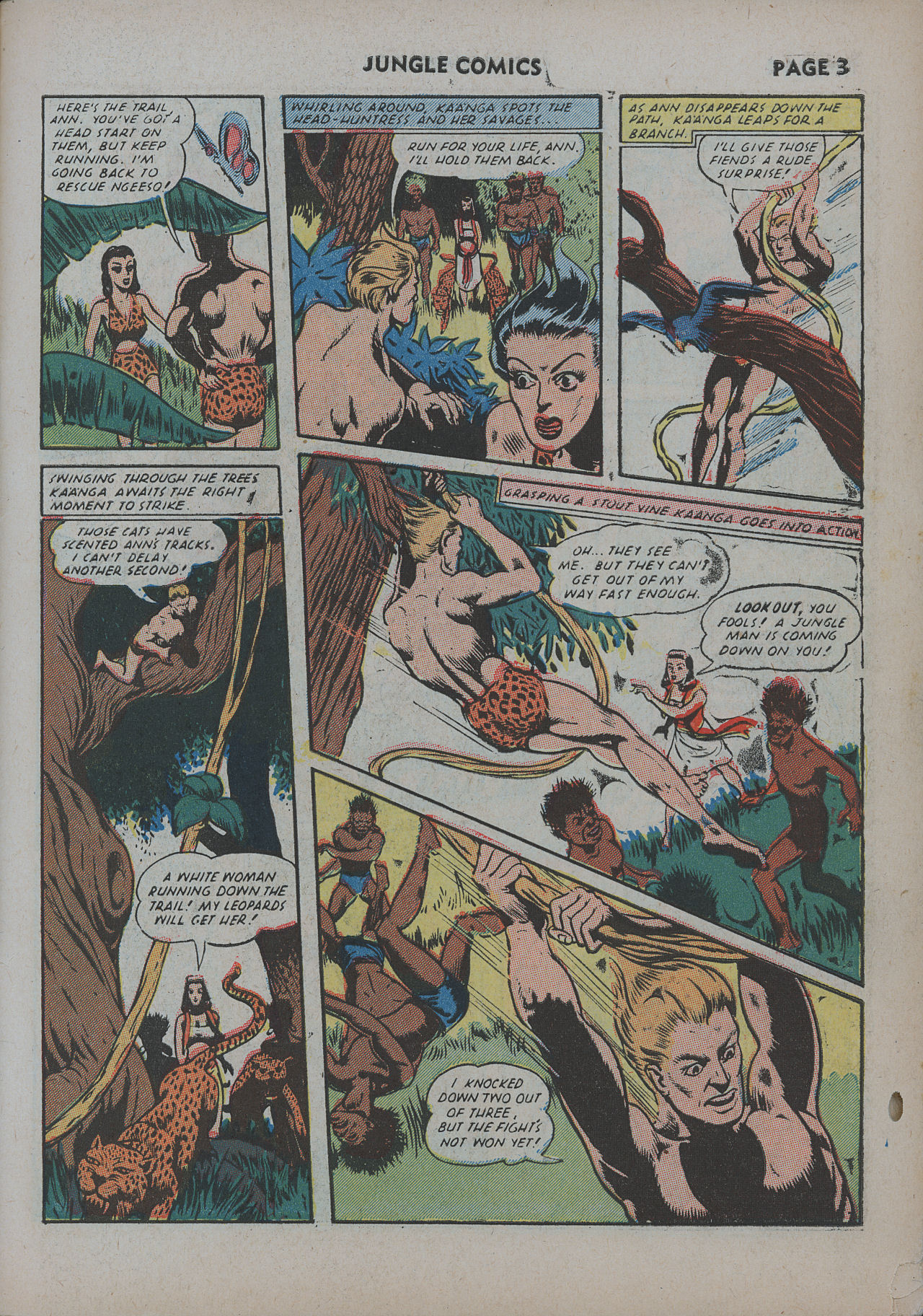 Read online Jungle Comics comic -  Issue #31 - 6