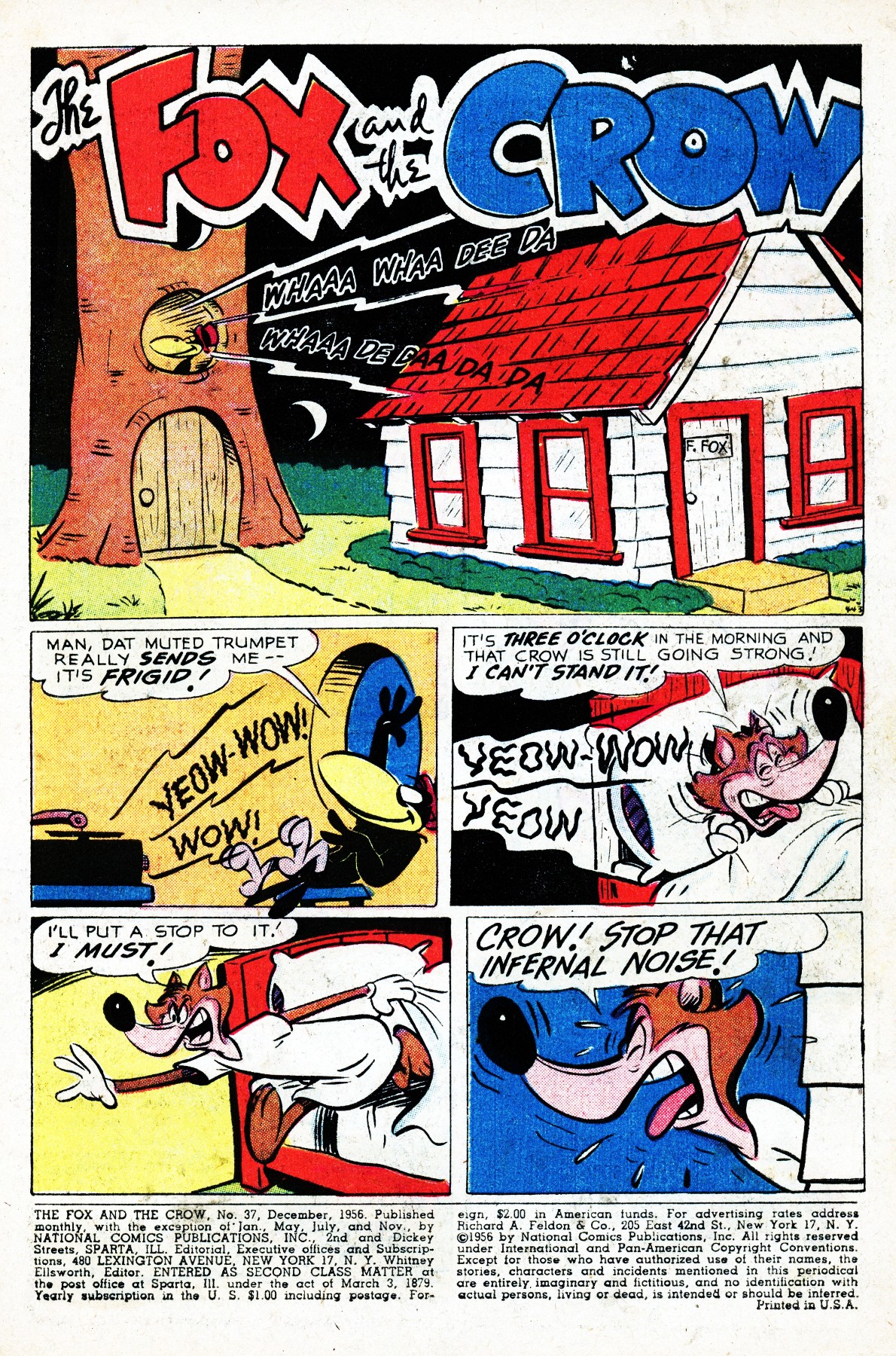Read online The Fox and the Crow comic -  Issue #37 - 3