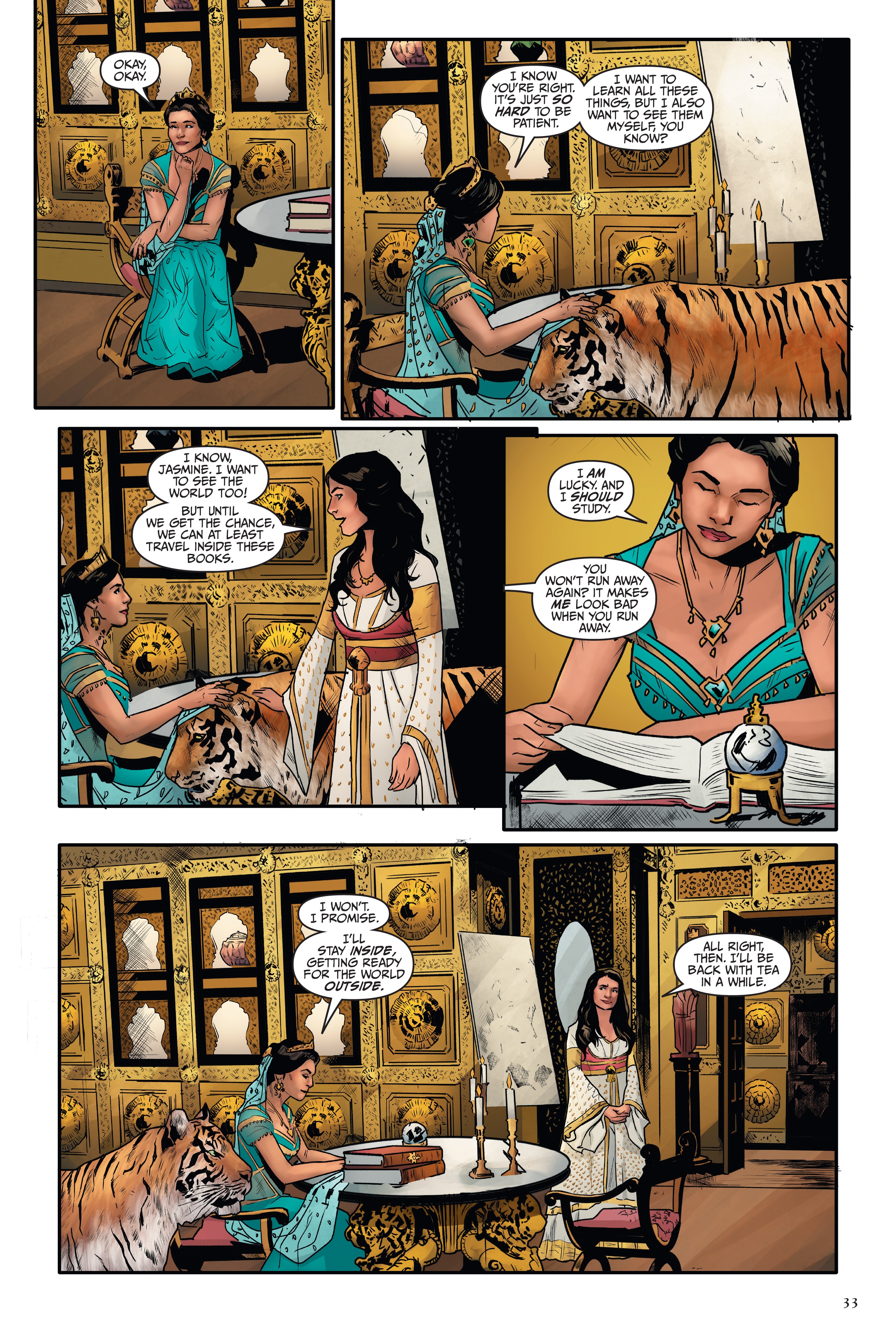 Read online Disney Aladdin: Four Tales of Agrabah comic -  Issue # TPB - 33