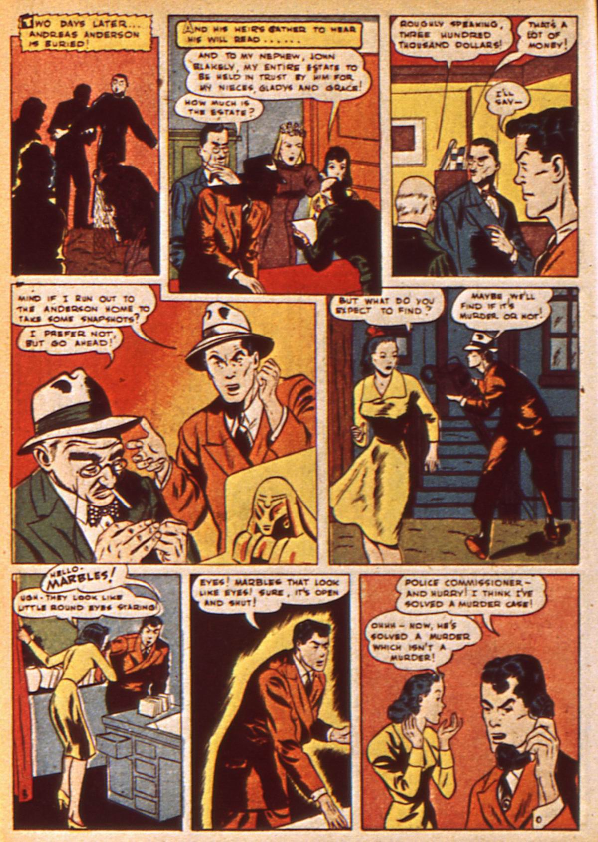 Read online Detective Comics (1937) comic -  Issue #47 - 54