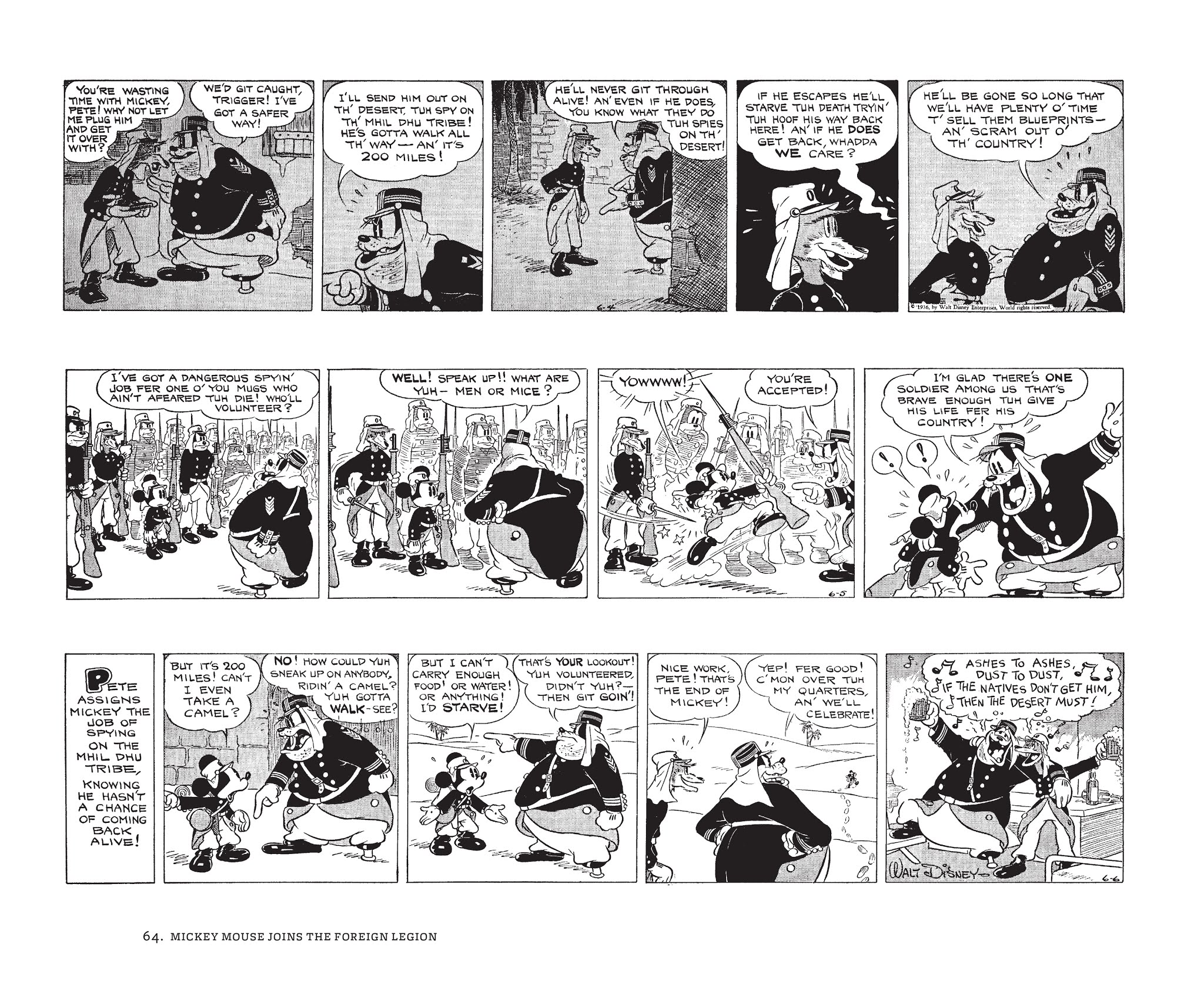 Read online Walt Disney's Mickey Mouse by Floyd Gottfredson comic -  Issue # TPB 4 (Part 1) - 64