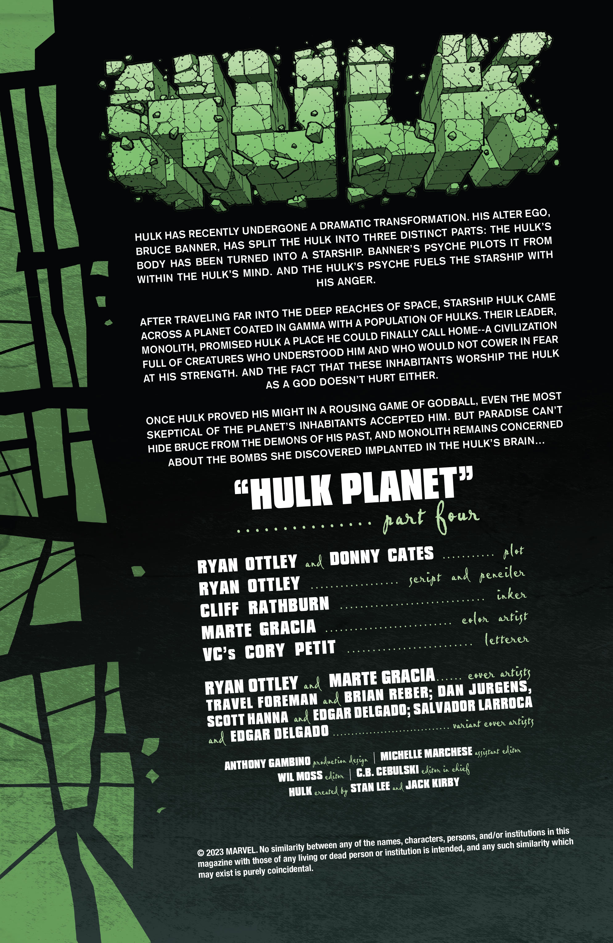 Read online Hulk (2021) comic -  Issue #12 - 2