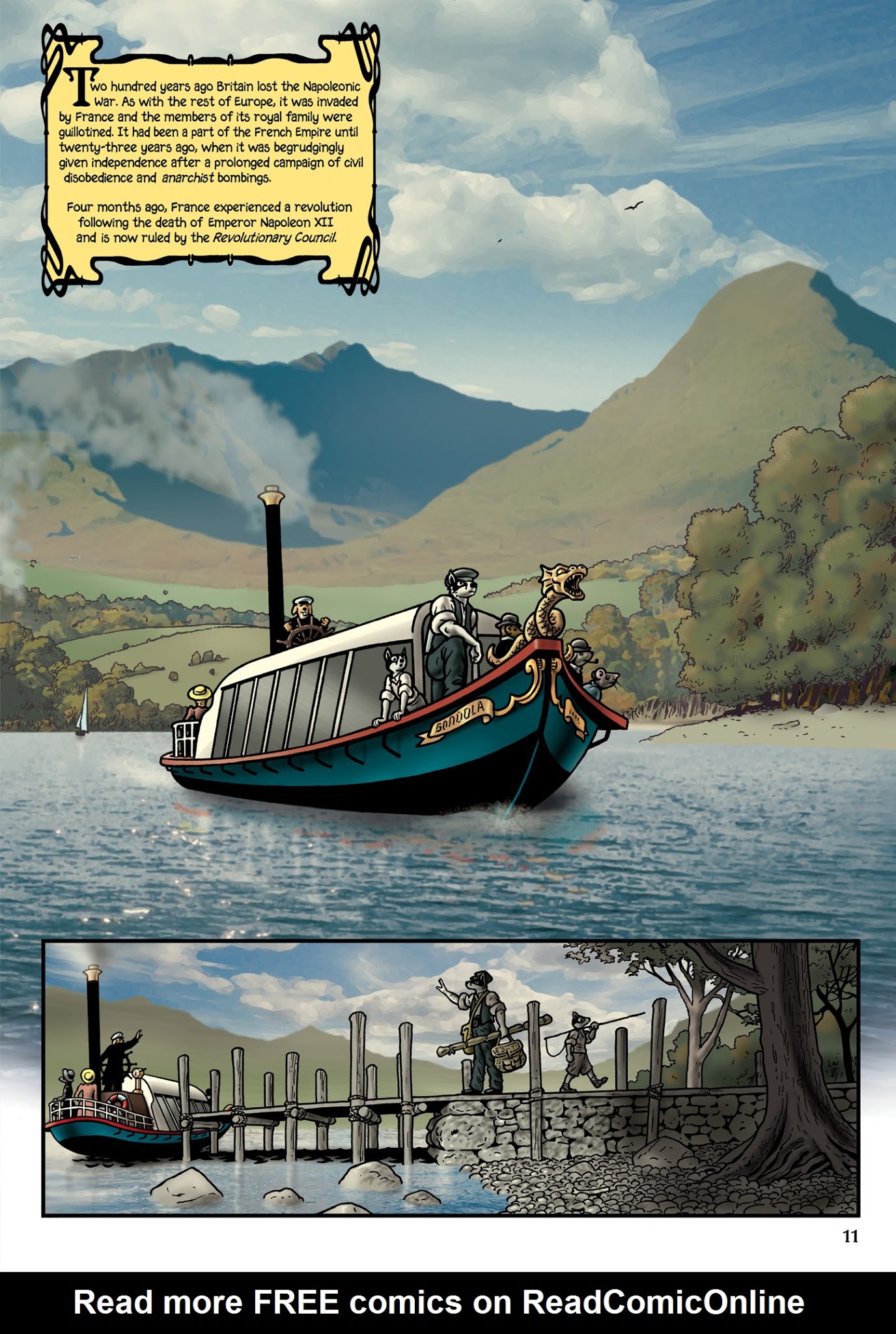 Read online Grandville Force Majeur comic -  Issue # TPB (Part 1) - 13