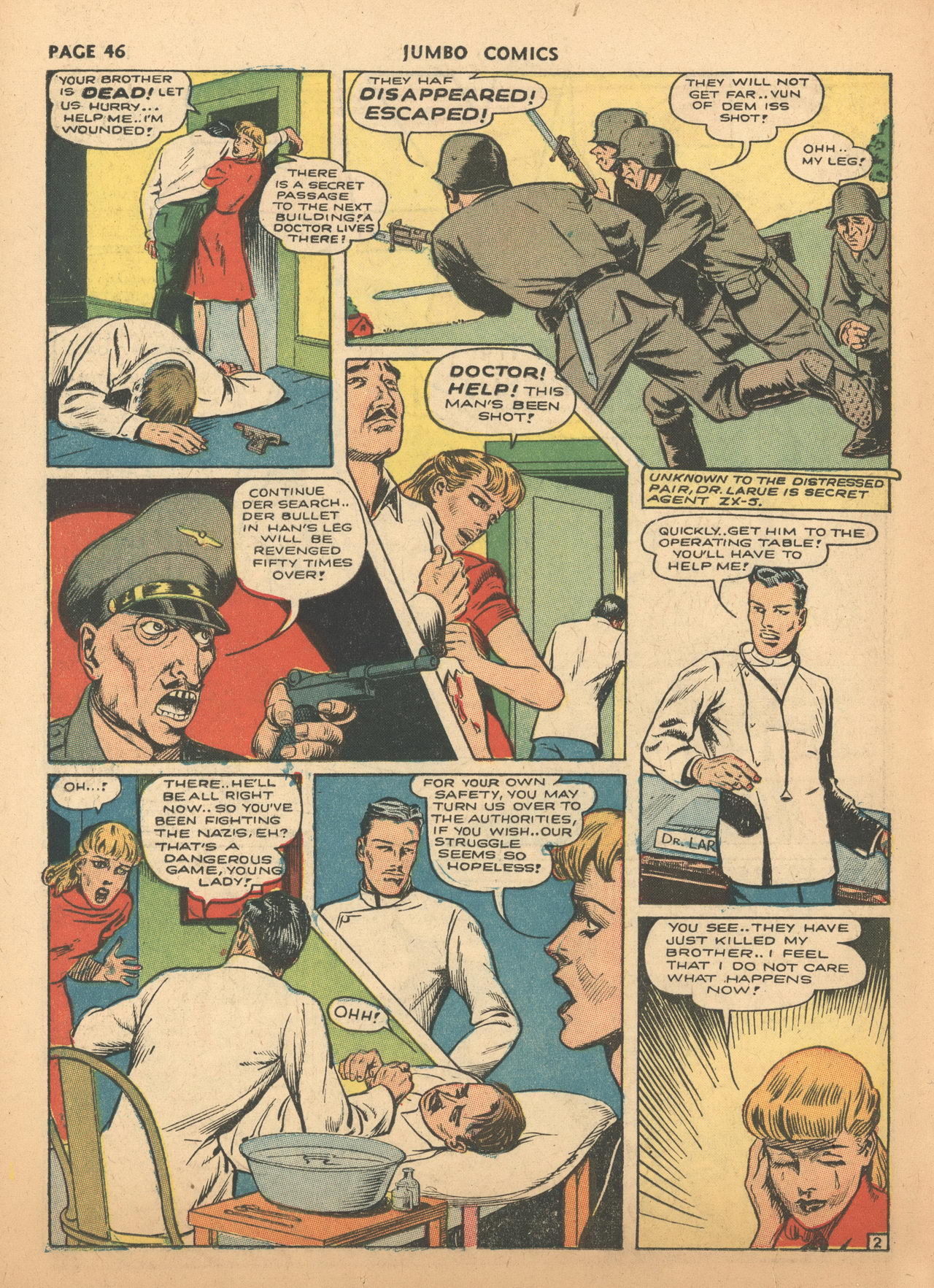 Read online Jumbo Comics comic -  Issue #43 - 48
