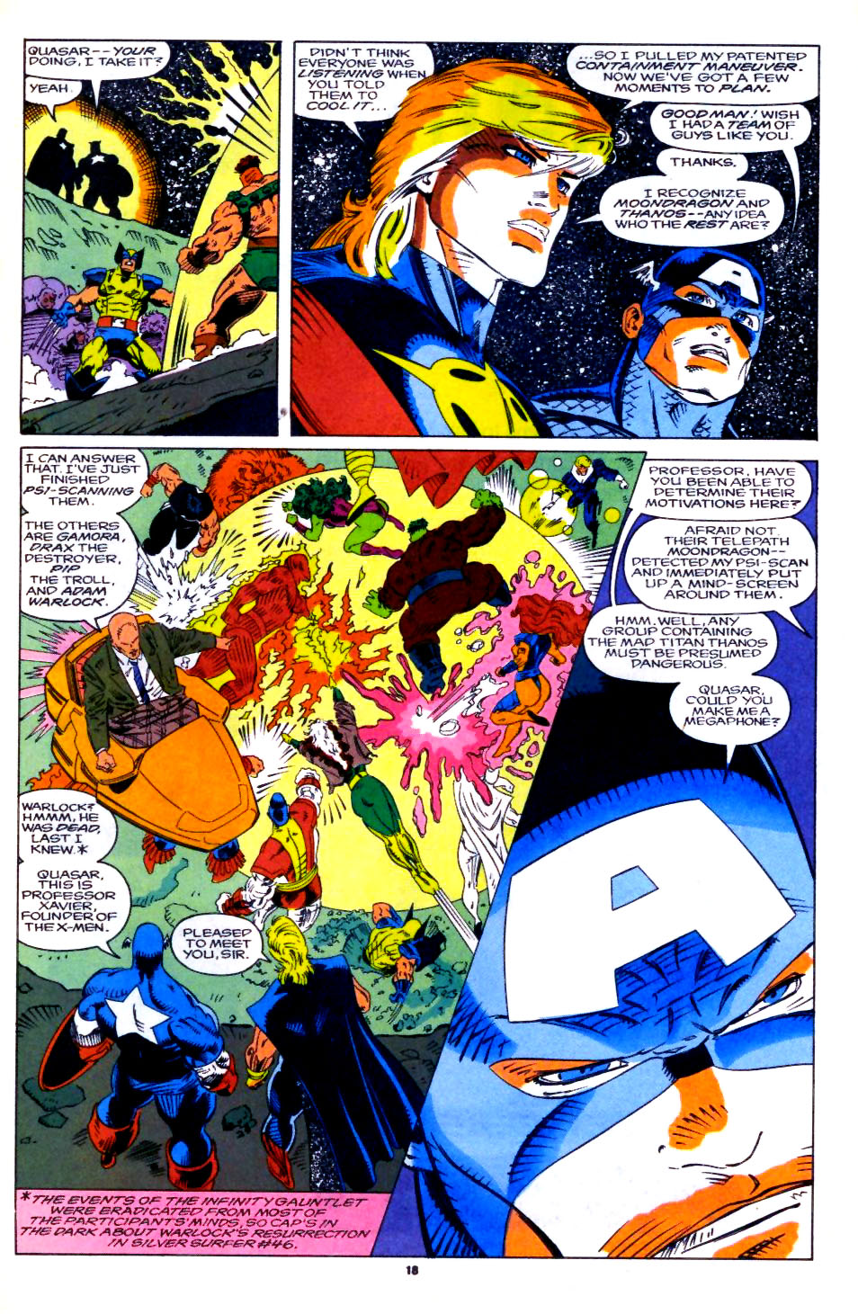 Read online Quasar comic -  Issue #38 - 14