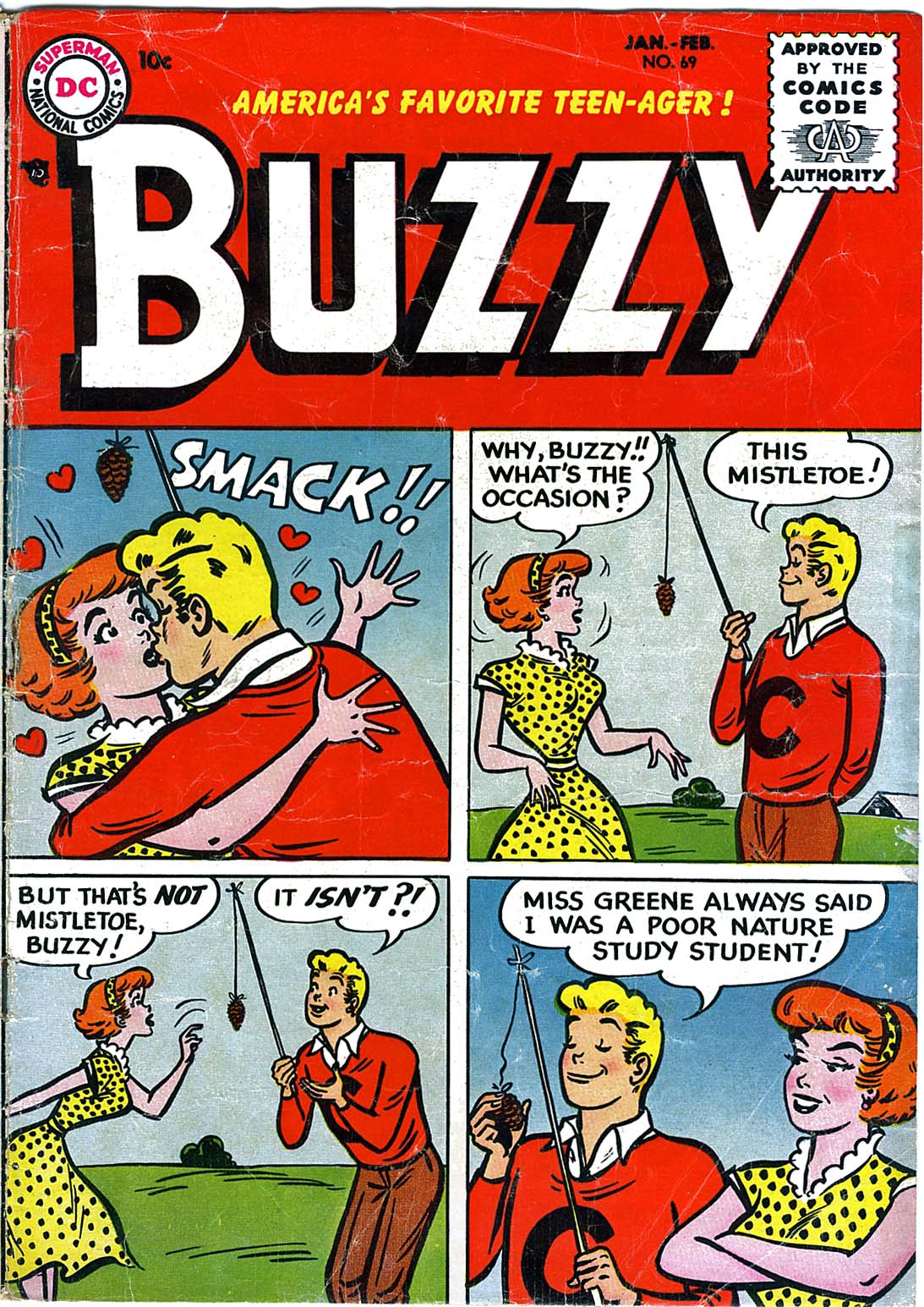 Read online Buzzy comic -  Issue #69 - 1