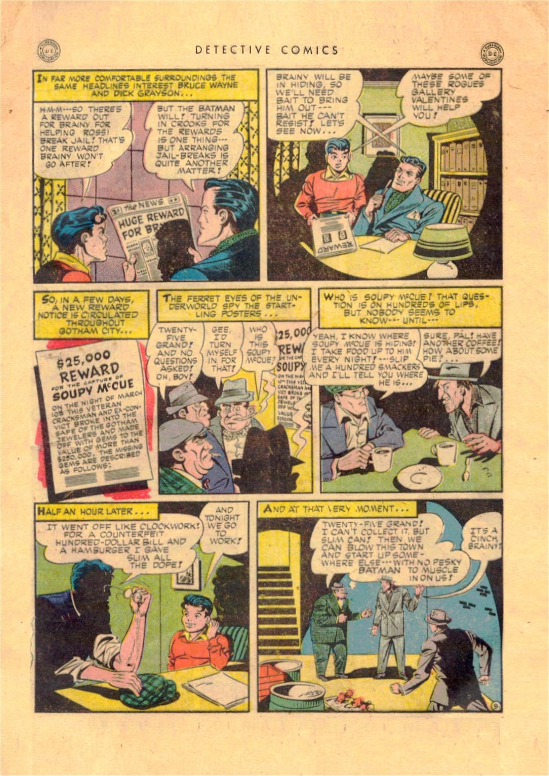 Read online Detective Comics (1937) comic -  Issue #92 - 11