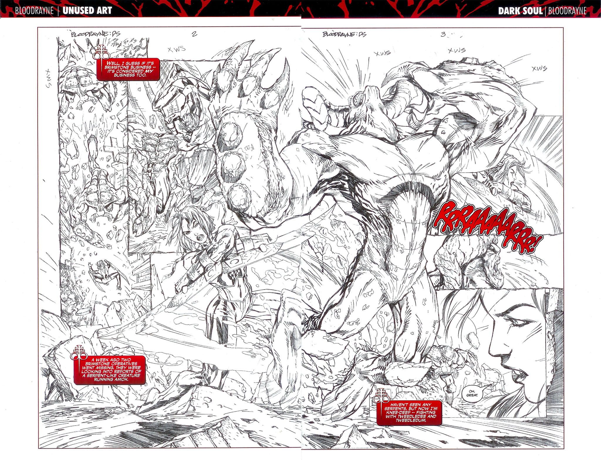 Read online BloodRayne: Raw comic -  Issue # Full - 17