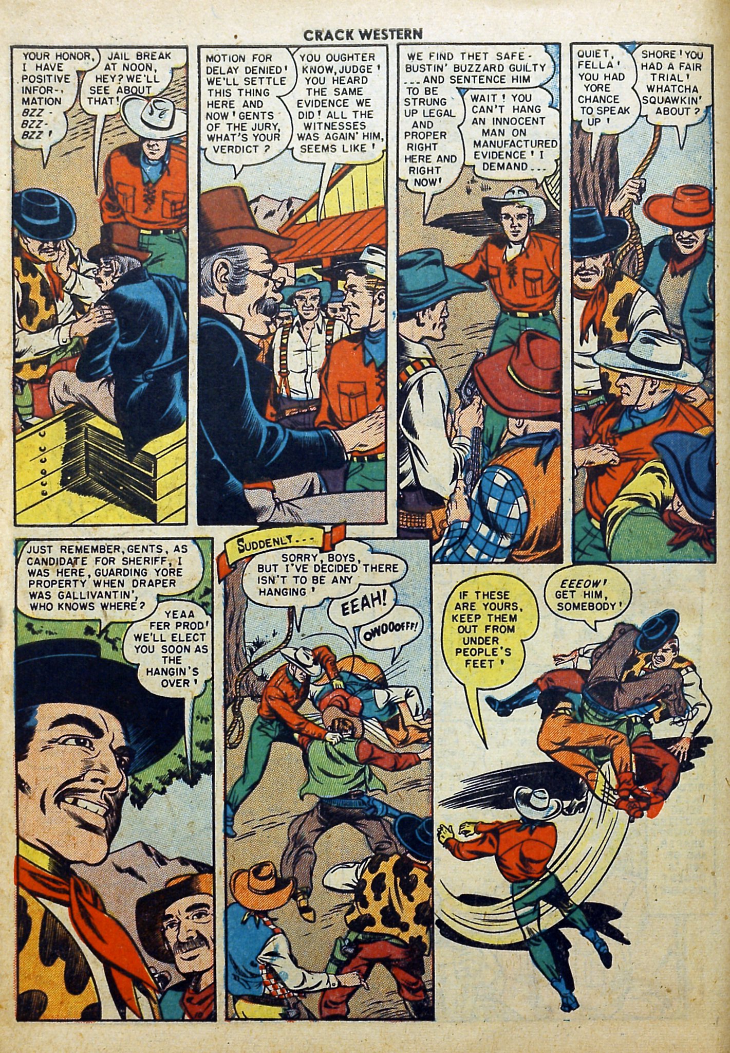Read online Crack Western comic -  Issue #69 - 12
