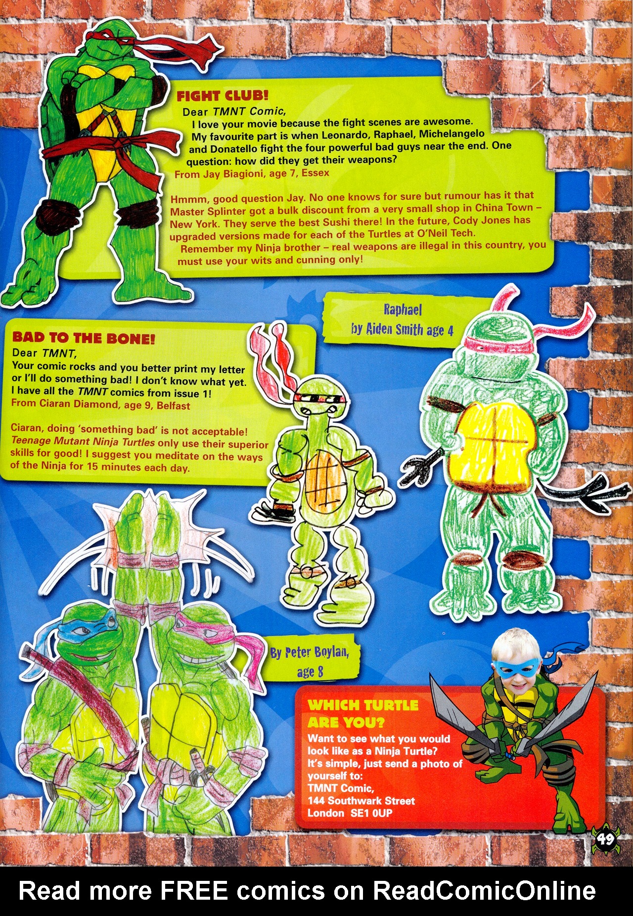 Read online Teenage Mutant Ninja Turtles Comic comic -  Issue #6 - 41