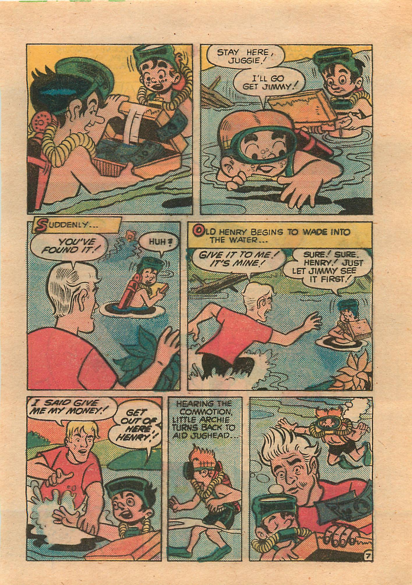 Read online Little Archie Comics Digest Magazine comic -  Issue #7 - 8