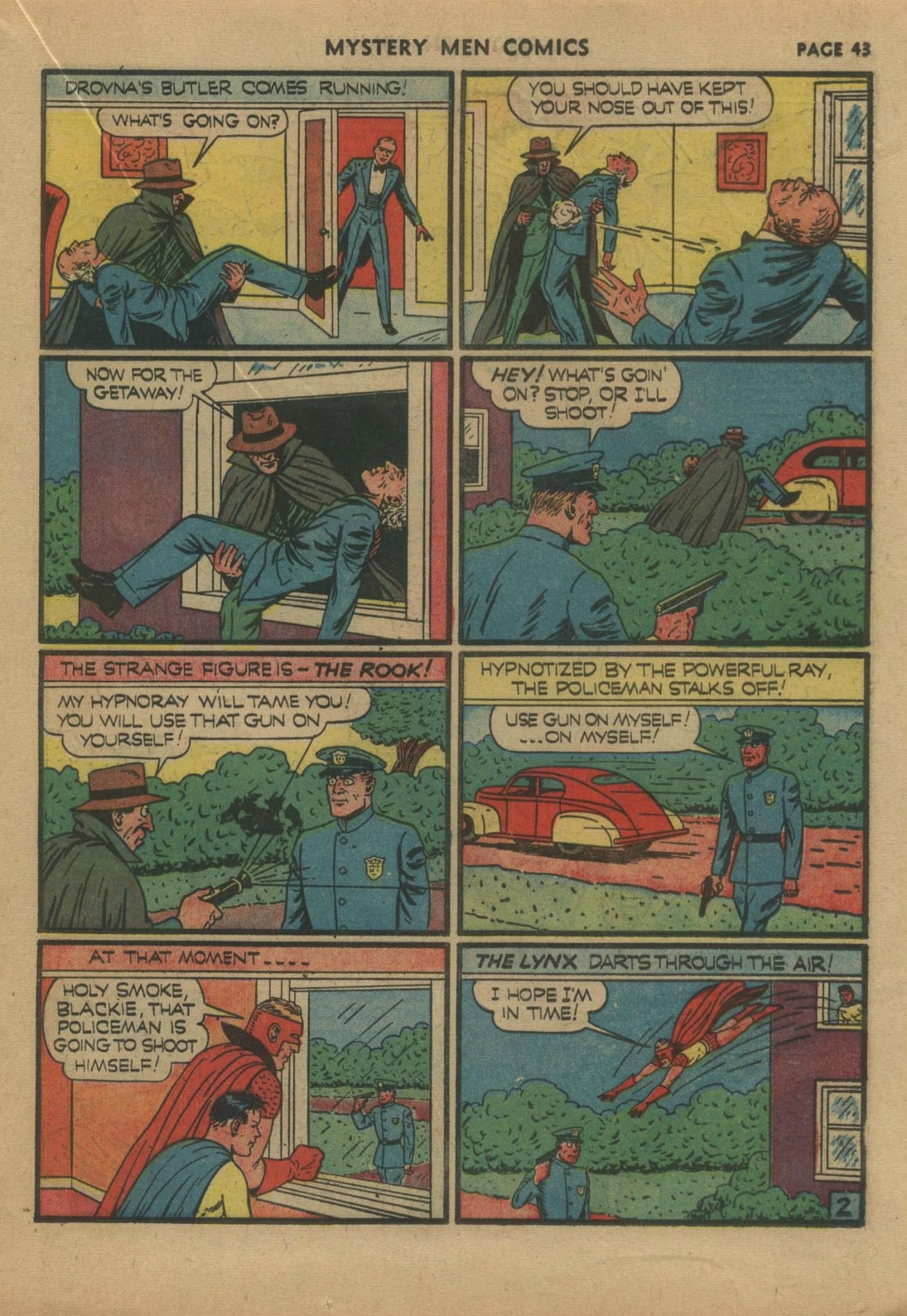 Read online Mystery Men Comics comic -  Issue #21 - 45