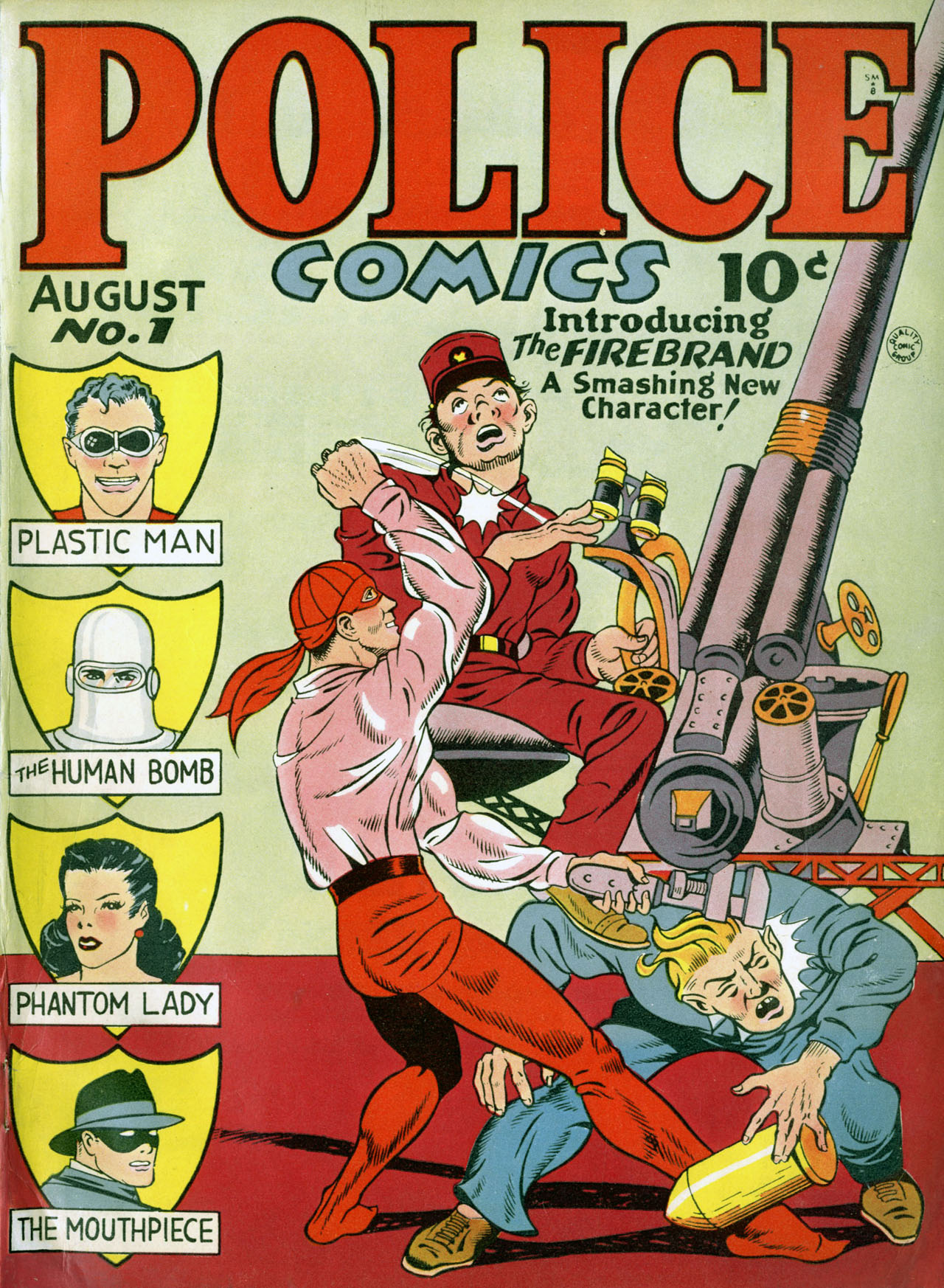 Read online Police Comics comic -  Issue #1 - 2